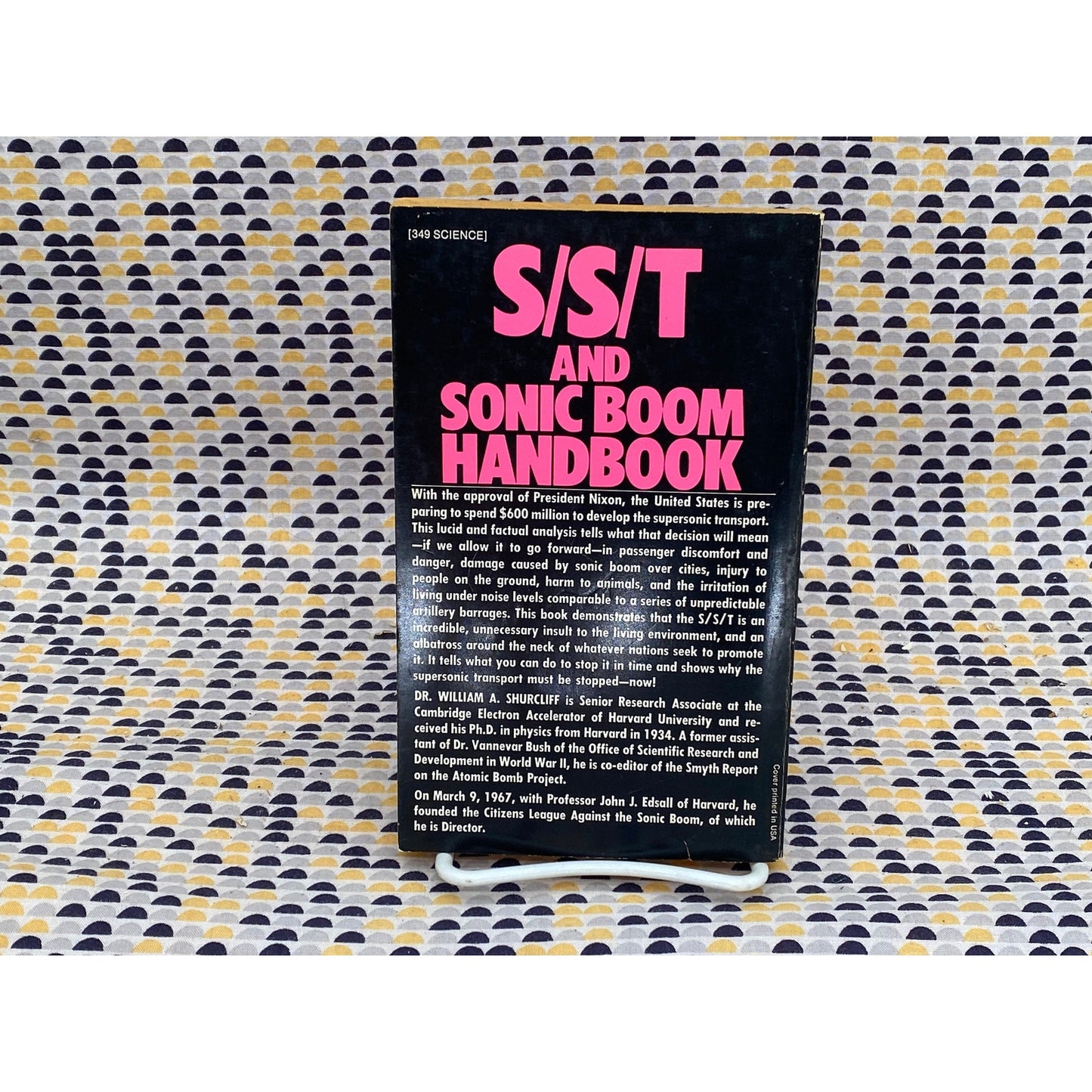 S/S/T And Sonic Boom Handbook - William A. Shurcliff - Ballantine Edition