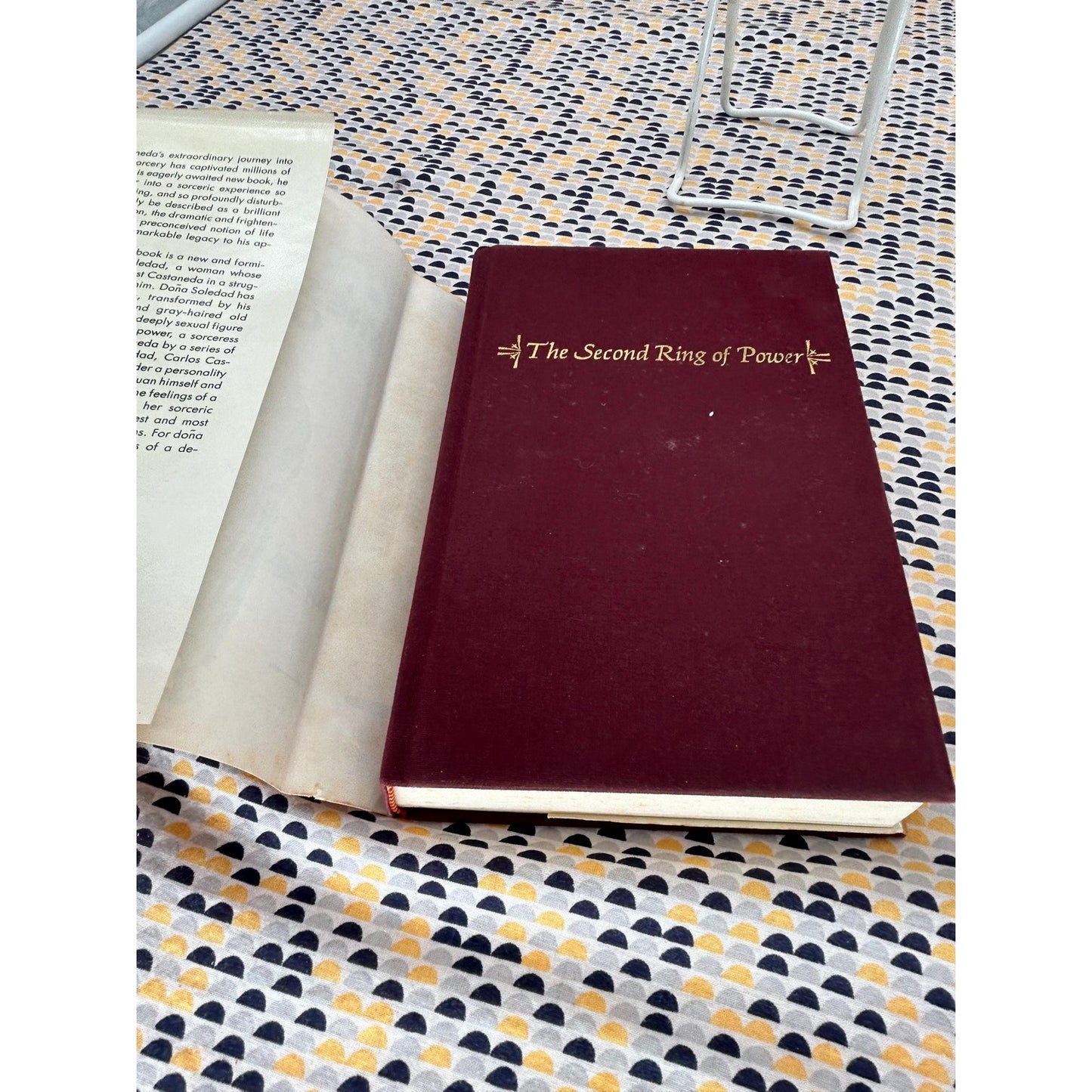 The Second Ring of Power - Carlos Castaneda - Vintage Hardcover Book - Simon and Schuster - 1st Edition, 1st Printing