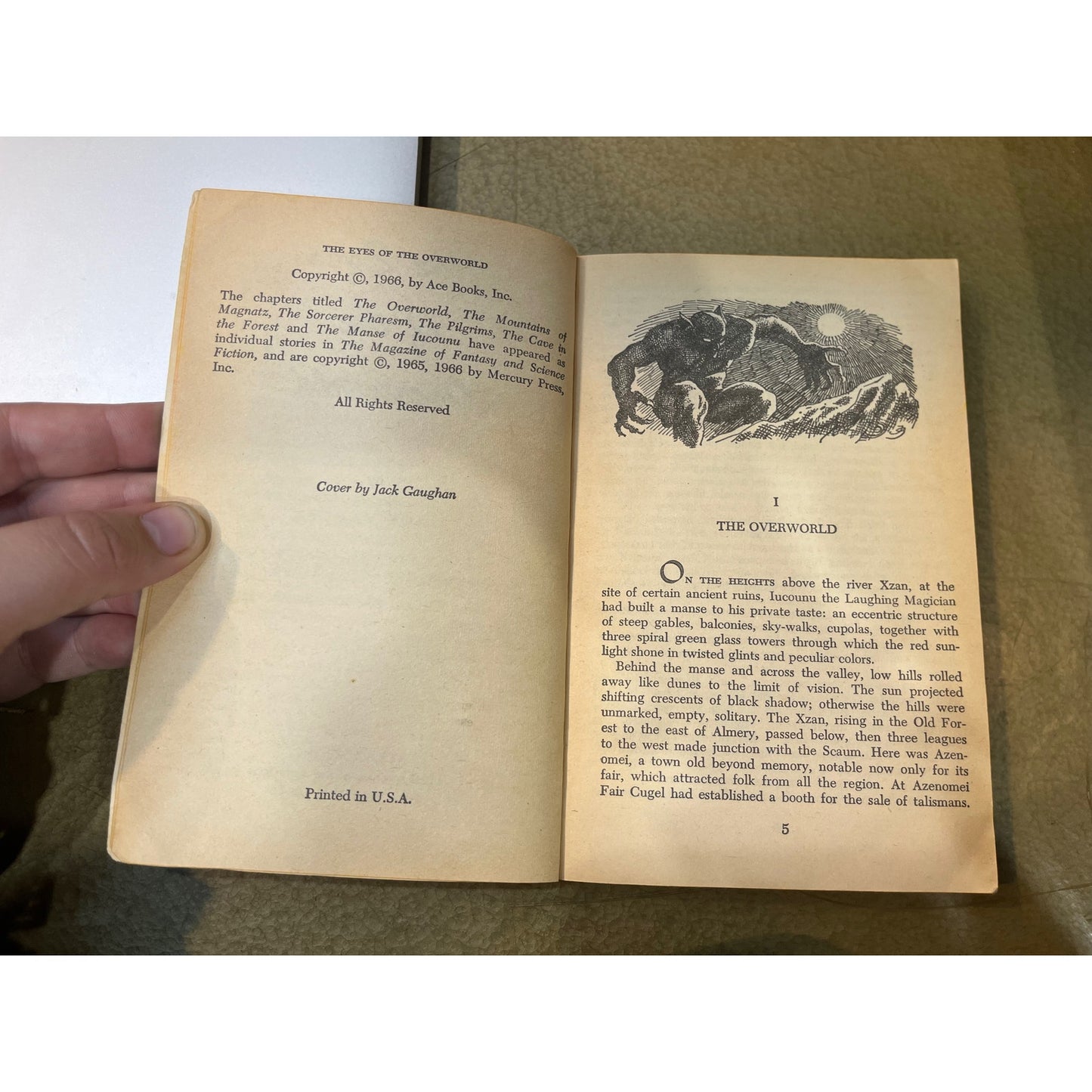 The Eyes of the Overworld - Jack Vance - Ace Books - Paperback