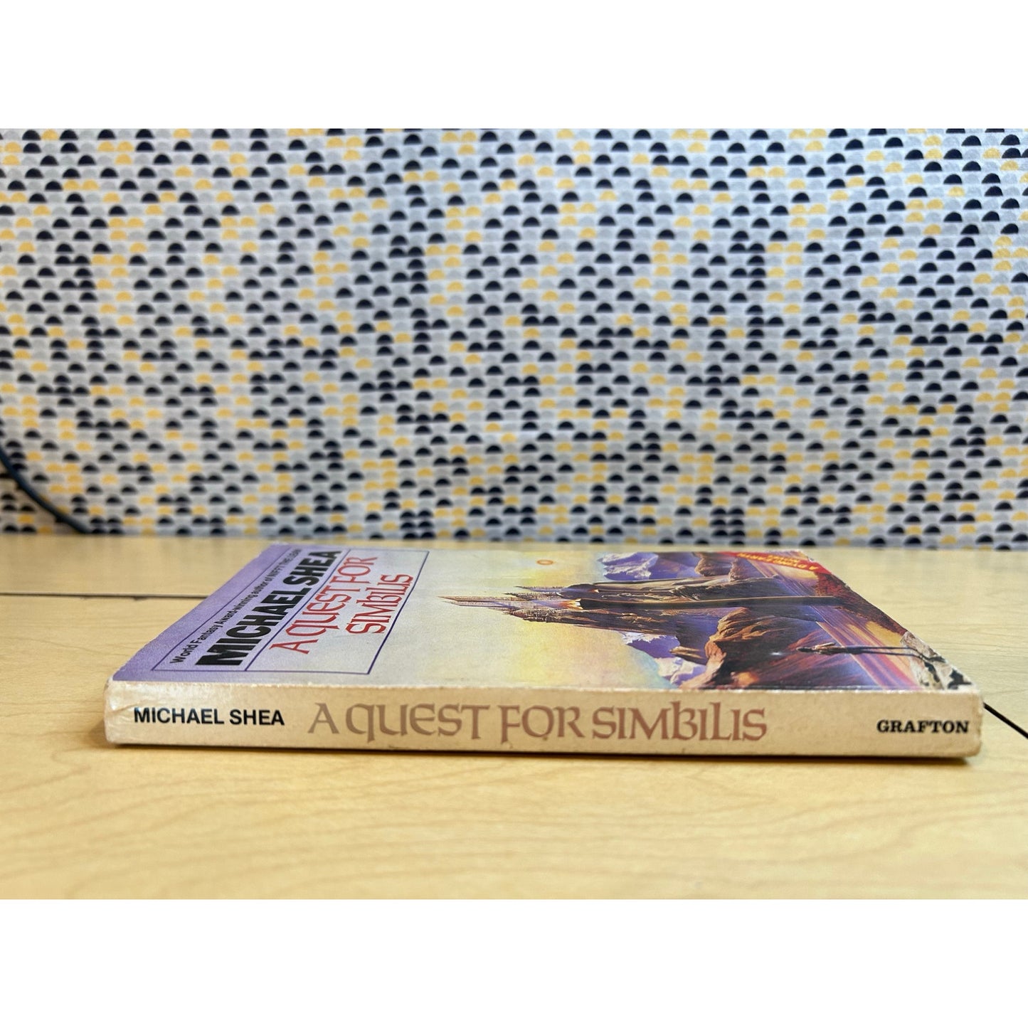 A Quest For Simbilis - Michael Shea - Vintage Paperback Book - Grafton Edition