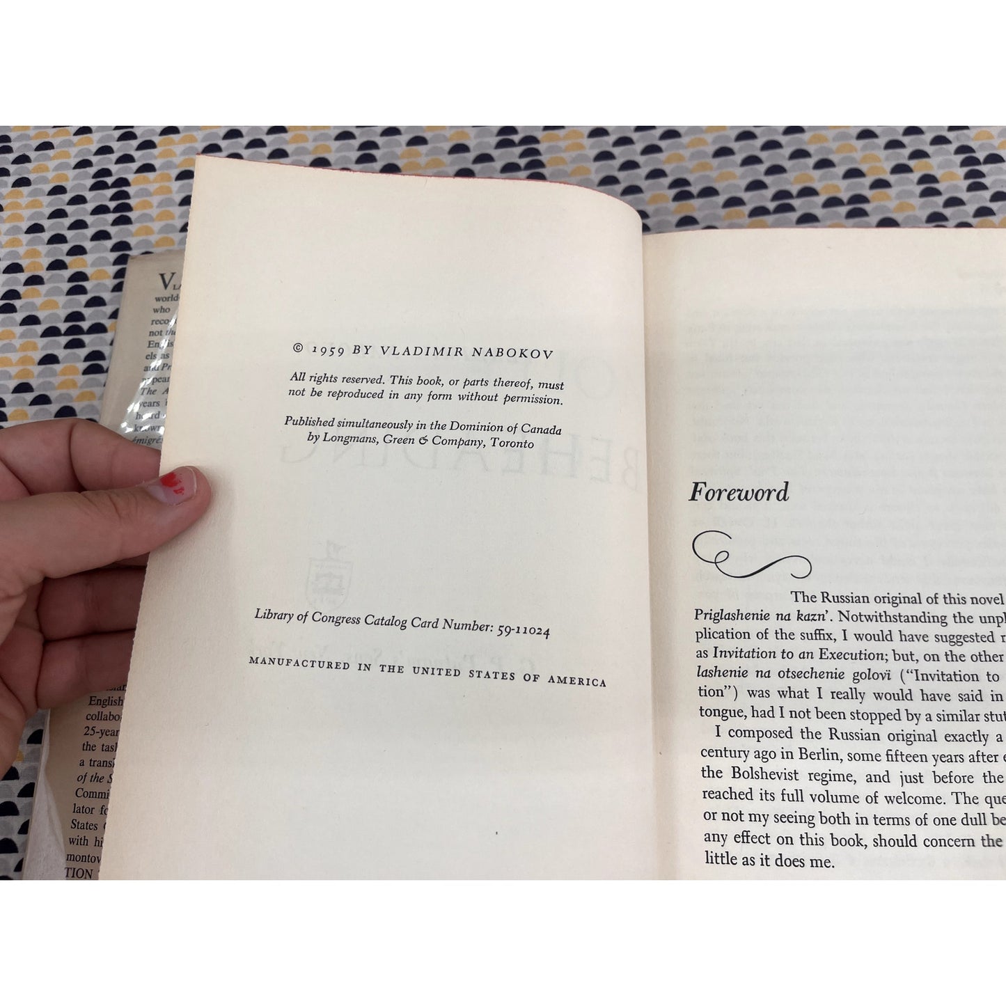 Invitation to a Beheading - Vladimir Nabokov - Hardcover - 1st US Edition