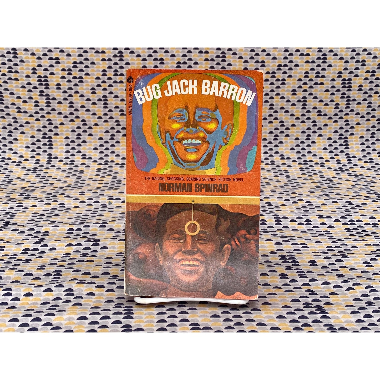Bug Jack Barron - Norman Spinrad - Vintage Paperback Book - Avon Edition