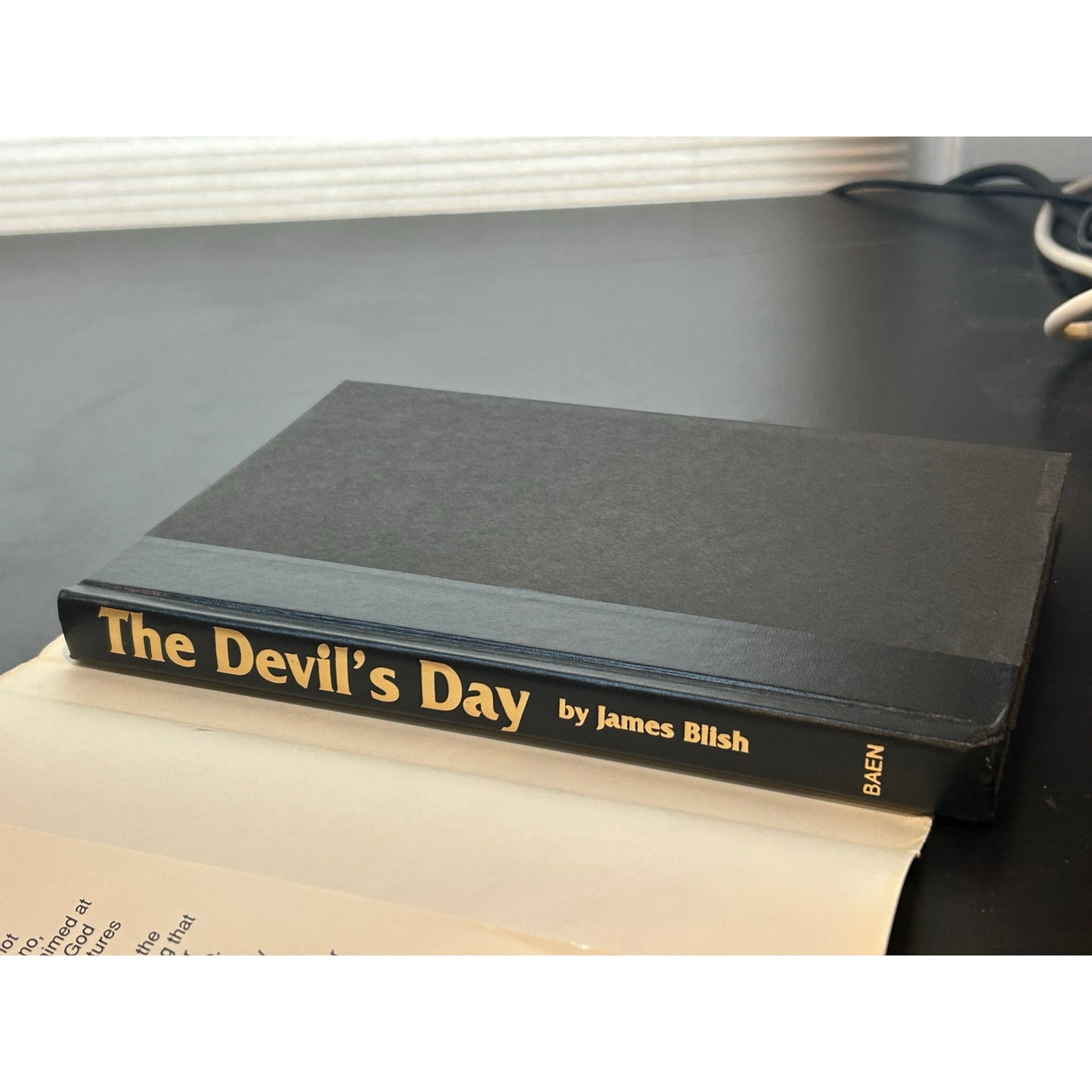 The Devil's Day - James Blish - Vintage Hardcover Book - Baen Edition