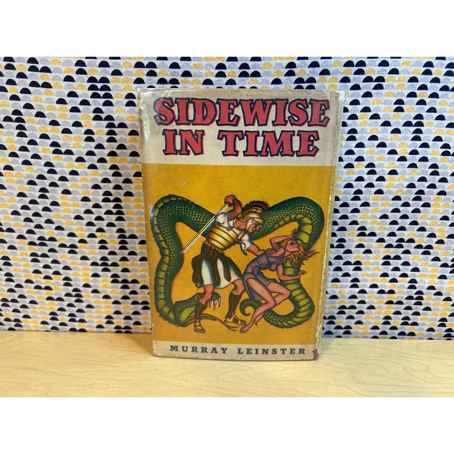Sidewise In Time - Murray Leinster - 1950 Shasta 1st Edition - Hannes Bok Art