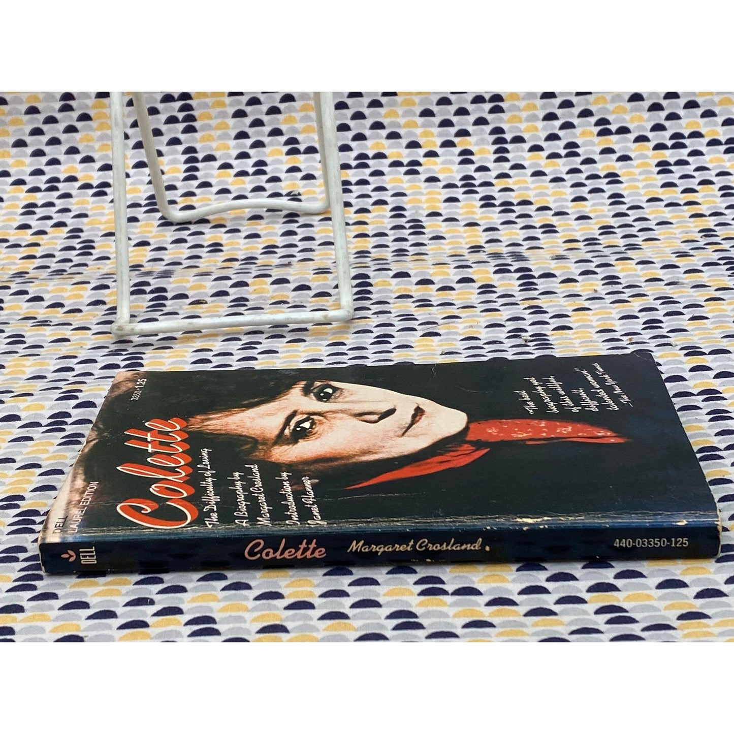 Colette - The Difficulty of Loving - a biography by Margaret Crosland - Vintage Paperback Book - Dell Laurel Edition