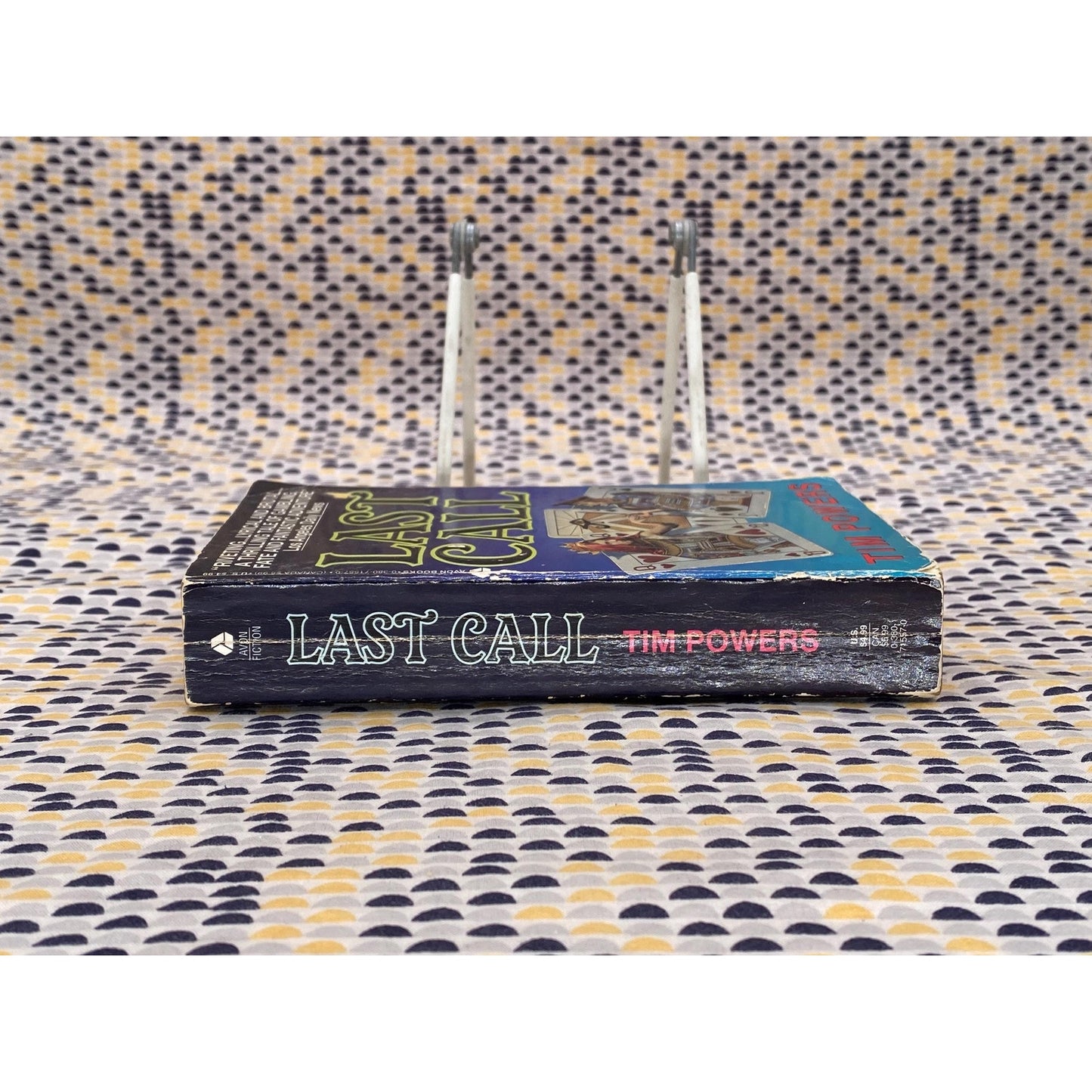Last Call - Tim Powers - Vintage Paperback Book - Avon Edition
