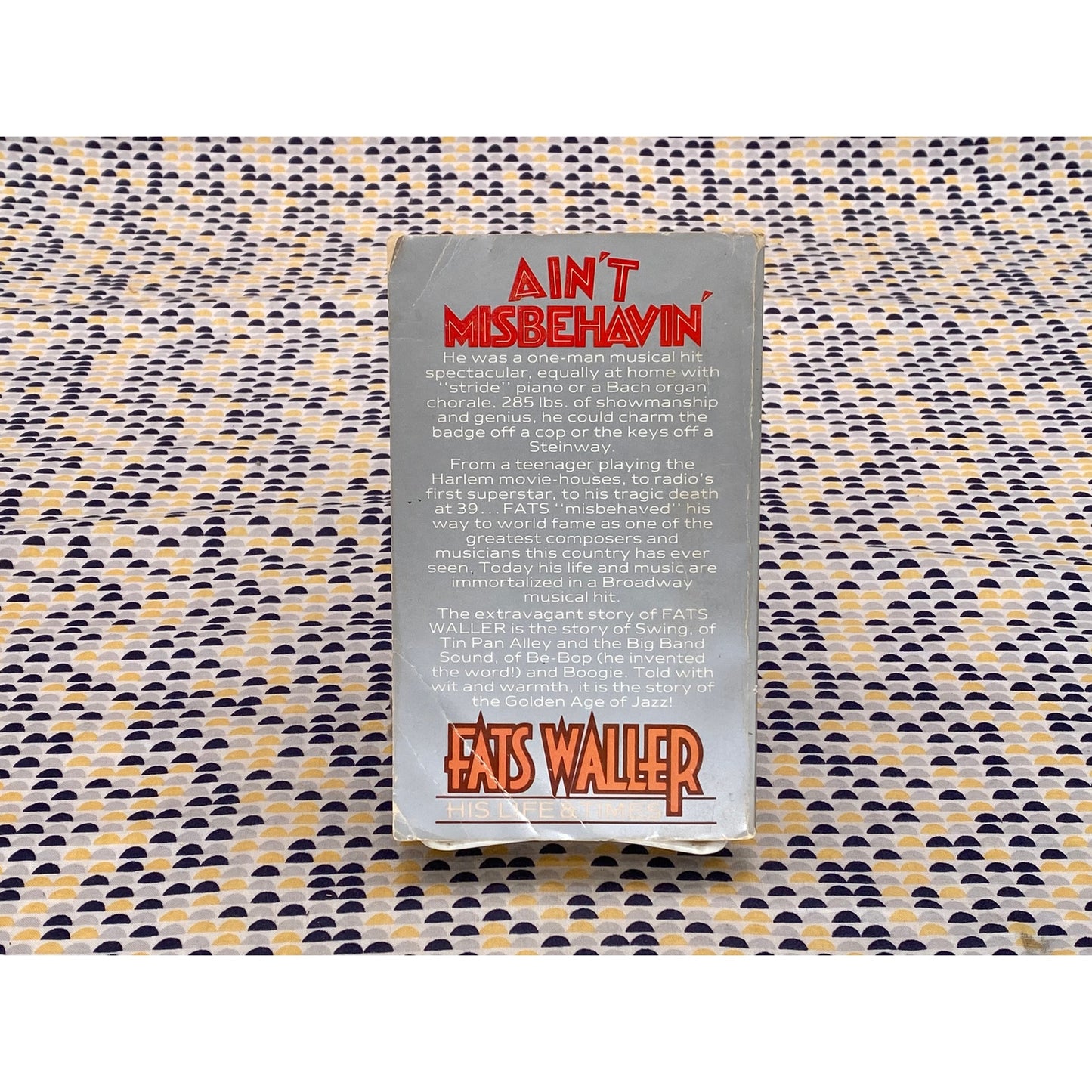 Ain't Misbehavin' - Fats Waller - His Life and Times - Paperback - Joel Vance