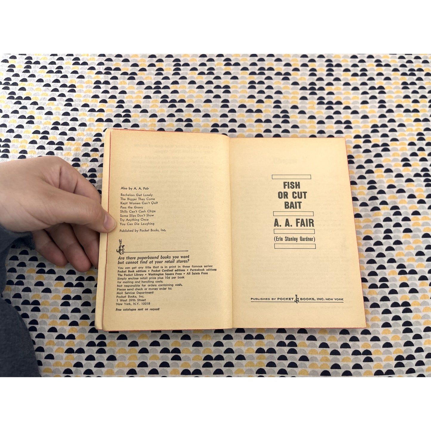 Fish Or Cut Bait - Erle Stanley Gardner (under the name A.A. Fair)