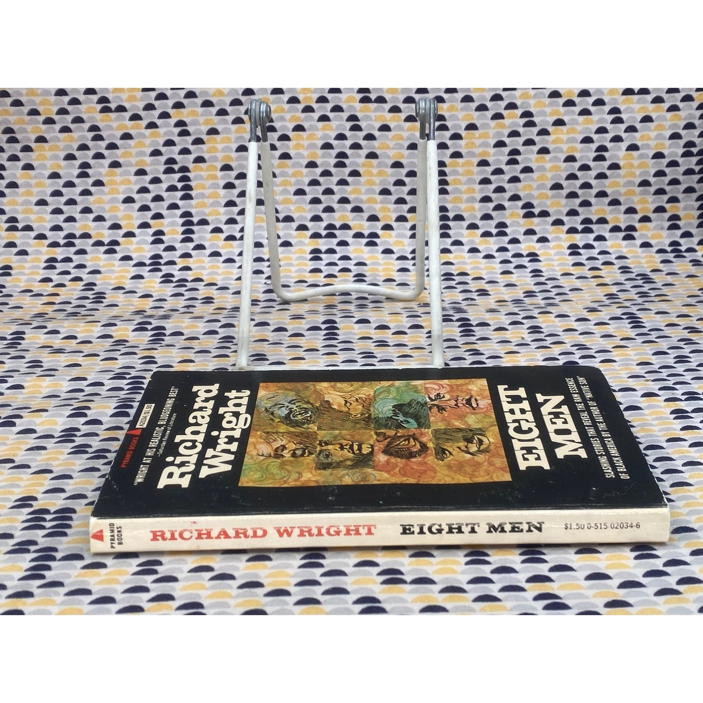 Eight Men - Richard Wright - Vintage Paperback - 75 cent Pyramid Books Edition