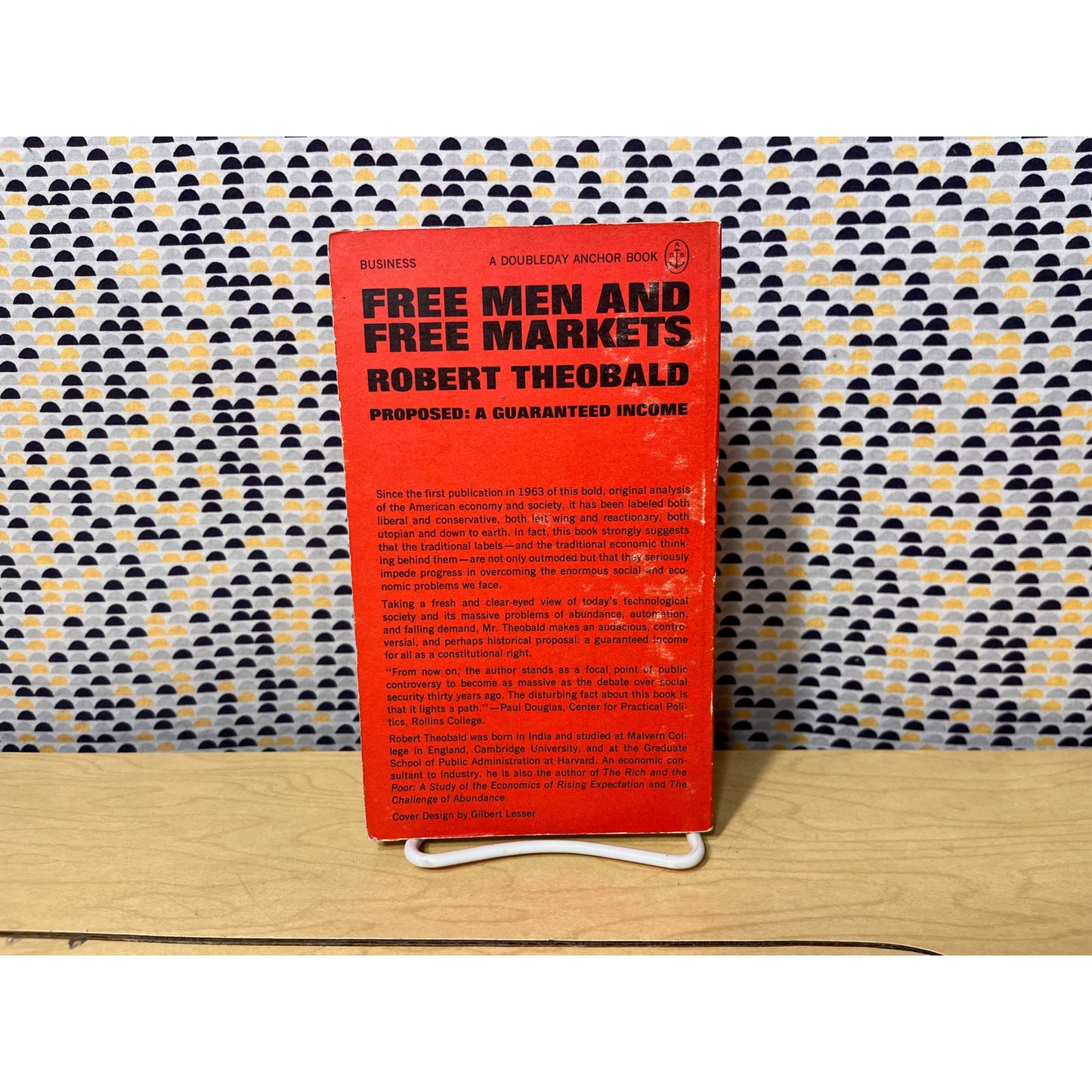 Free Men and Free Markets - Robert Theobald - Doubleday Anchor Books - Paperback