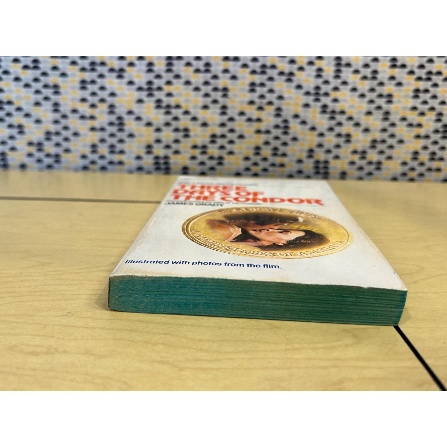 Three Days of the Condor - James Grady - Movie Tie In Edition - Vintage Paperback Book - Dell Edition