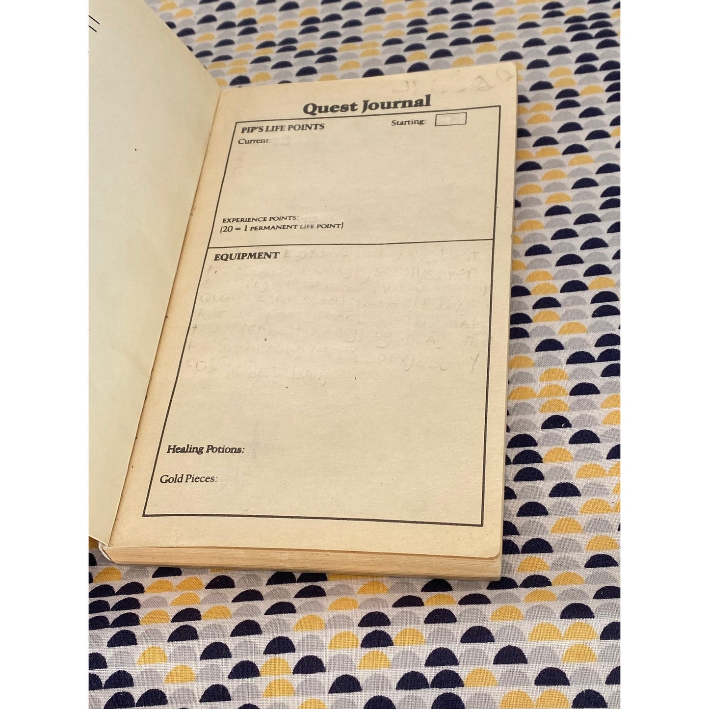 Grail Quest #5: Kingdom of Horror - J.H. Brennan - Solo Gamebook - Dell Edition