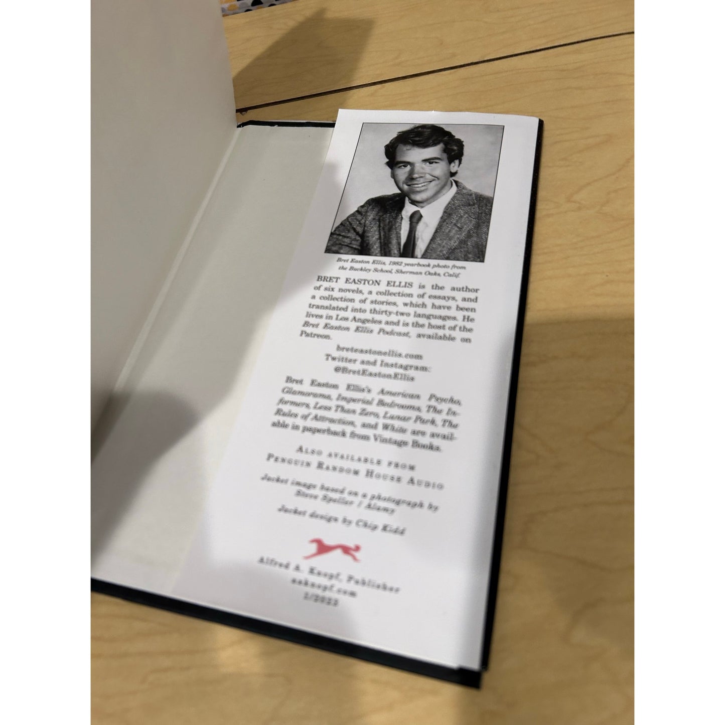 Signed 1st Edition - The Shards - Bret Easton Ellis - Knopf