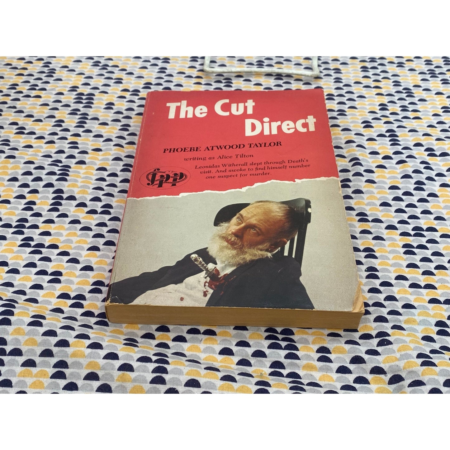 The Cut Direct - Phoebe Atwood Taylor - Alice Tilton - Vintage Paperback Book - Foul Plat Press