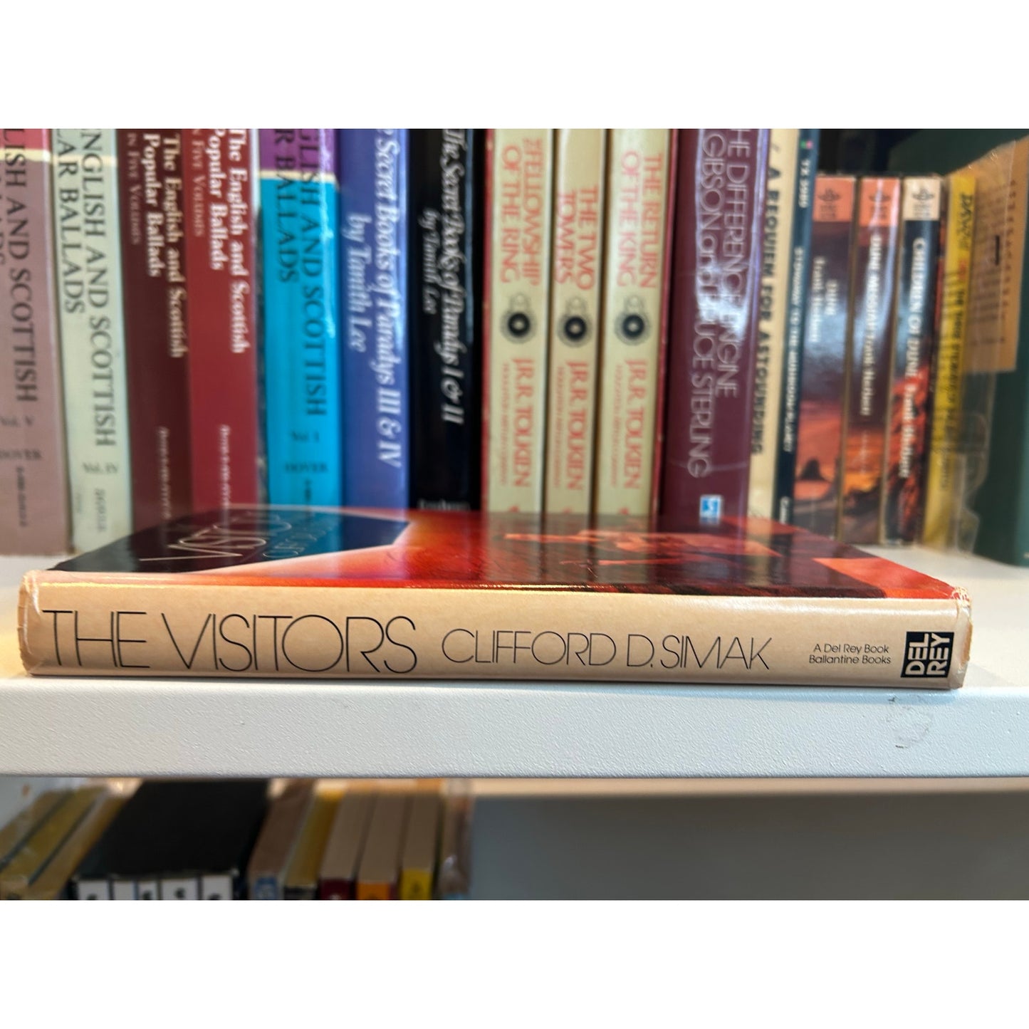 The Visitors - Clifford D. Simak - Hardcover - Del Rey - Club Edition