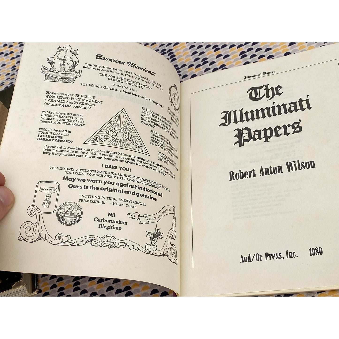 The Illuminati Papers - Robert Anton Wilson - 1980 And/Or Press