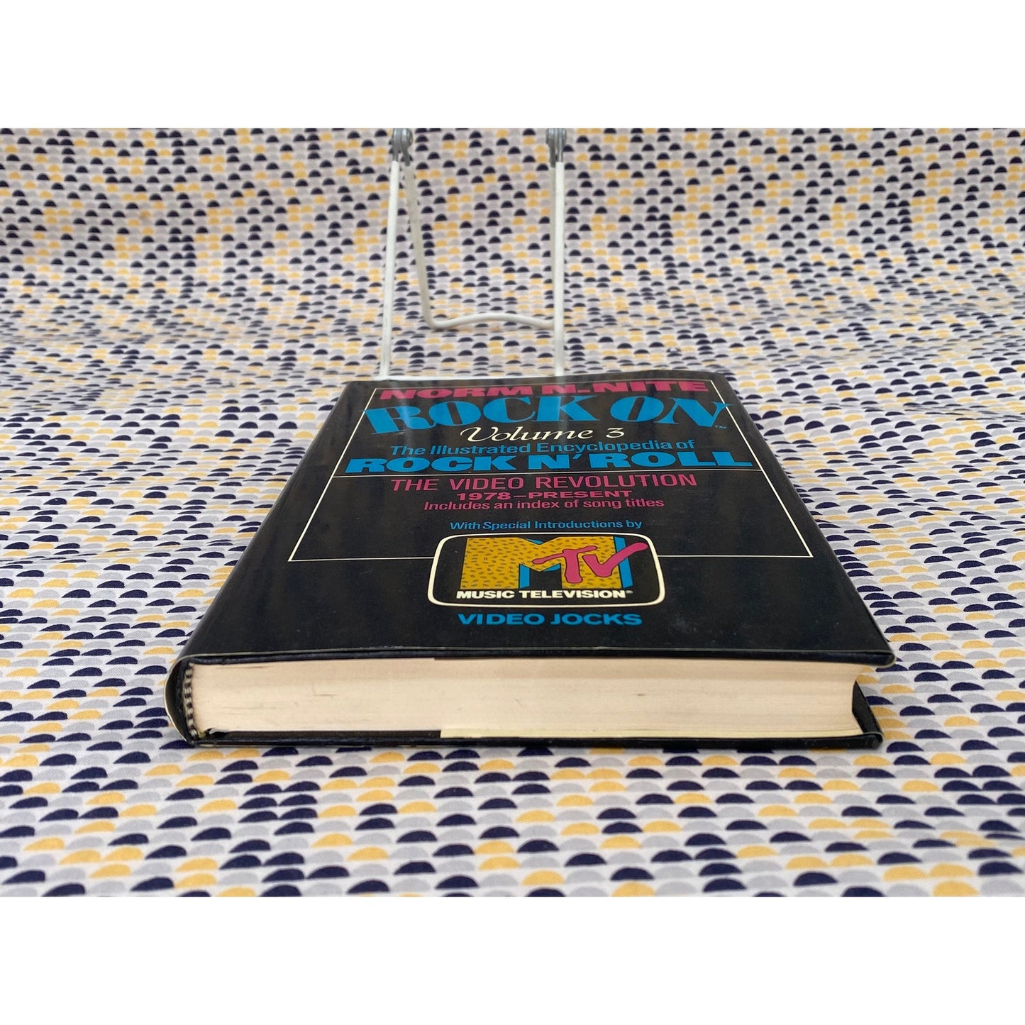 Rock On: The Illustrated Encyclopedia Of Rock N' Roll Volume 3 - The Video Revolution 1978-Present - Vintage Hardcover Book - Harper & Row