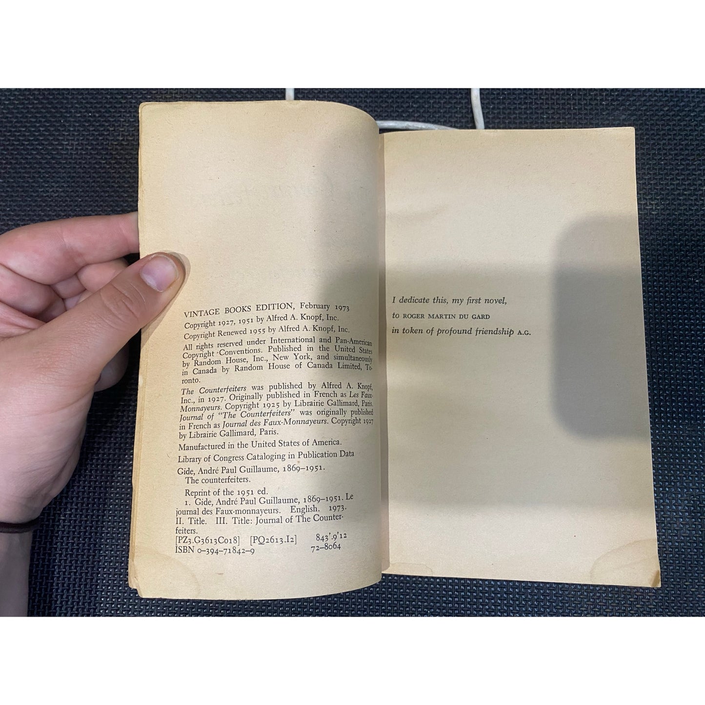 The Counterfeiters - Andre Gide - Vintage Edition