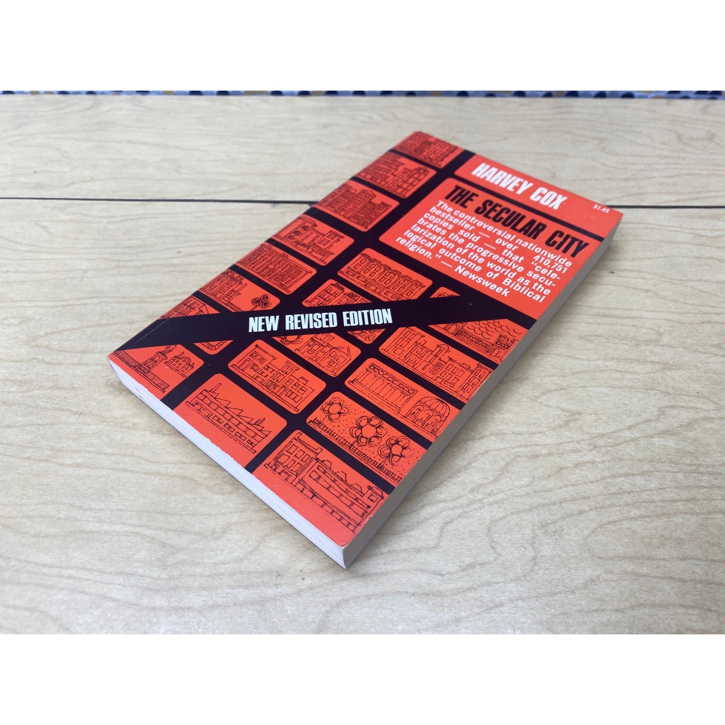 The Secular City - Harvey Cox - Vintage Paperback Book - Macmillan Edition