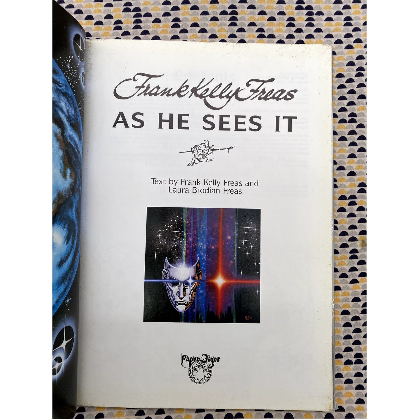 As He Sees It - Frank Kelly Freas - Paper Tiger - Hardcover