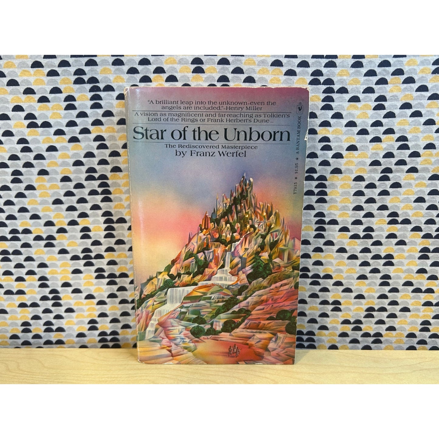 Star of the Unborn - Franz Werfel - Vintage Paperback Book - Bantam Edition