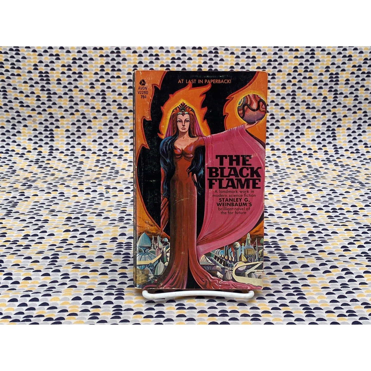 The Black Flame - Stanley G. Weinbaum - Vintage Paperback Book - Avon Edition