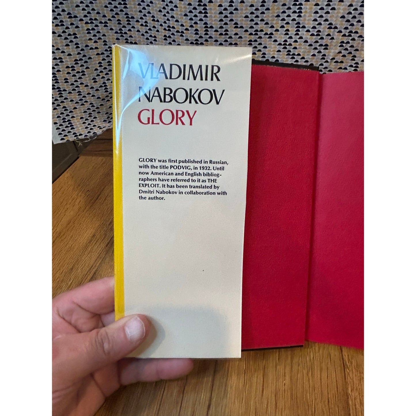 Glory - Vladimir Nabokov - Hardcover Edition - McGraw Hill