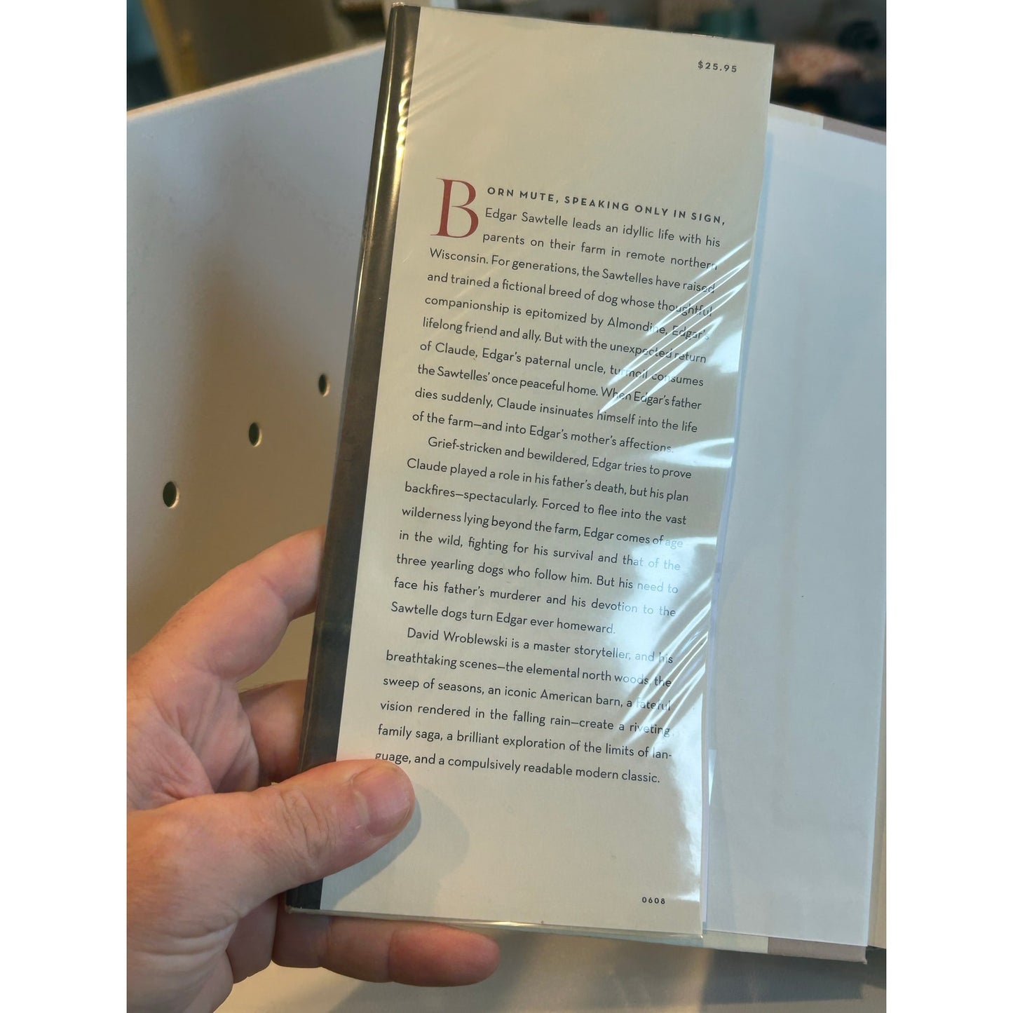 The Story of Edgar Sawtelle - David Wroblewski - Hardcover - 1st Edition, 1st Printing