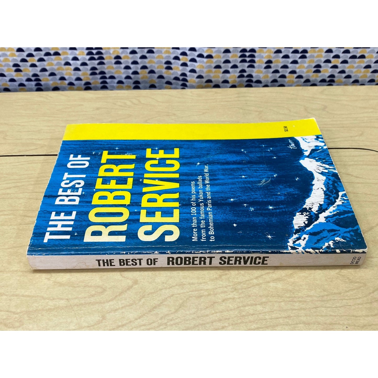 The Best of Robert Service - Vintage Paperback Book - Dodd, Mead & Company