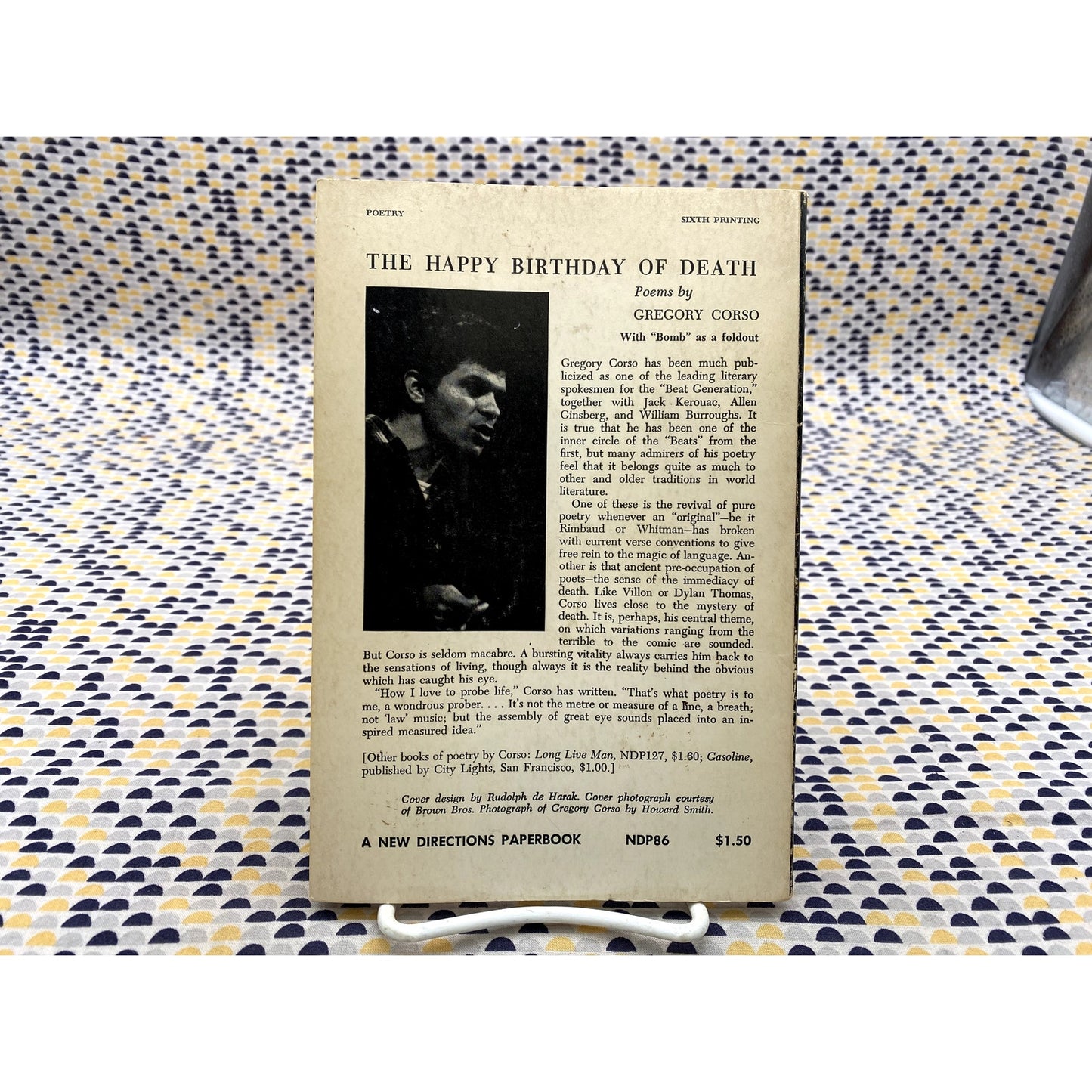 The Happy Birthday Of Death - Gregory Corso - New Directions - Paperback