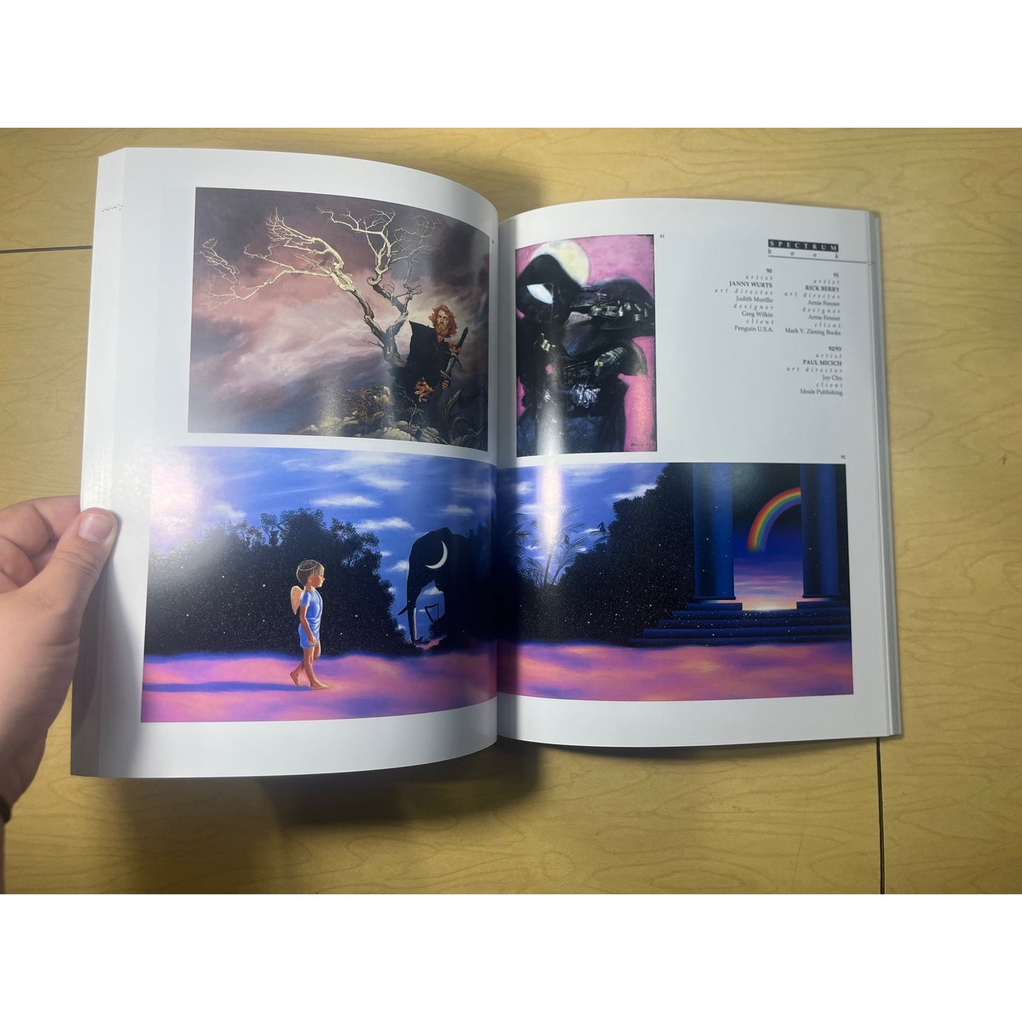 Spectrum #1 - The Best In Contemporary Fantastic Art - Paperback
