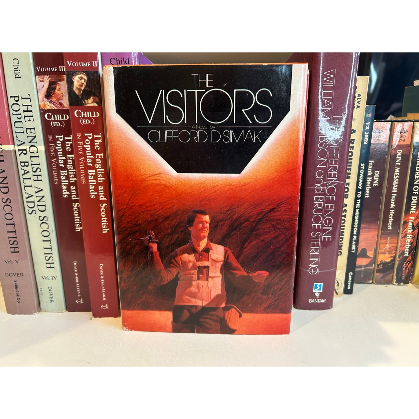 The Visitors - Clifford D. Simak - Hardcover - Del Rey - Club Edition