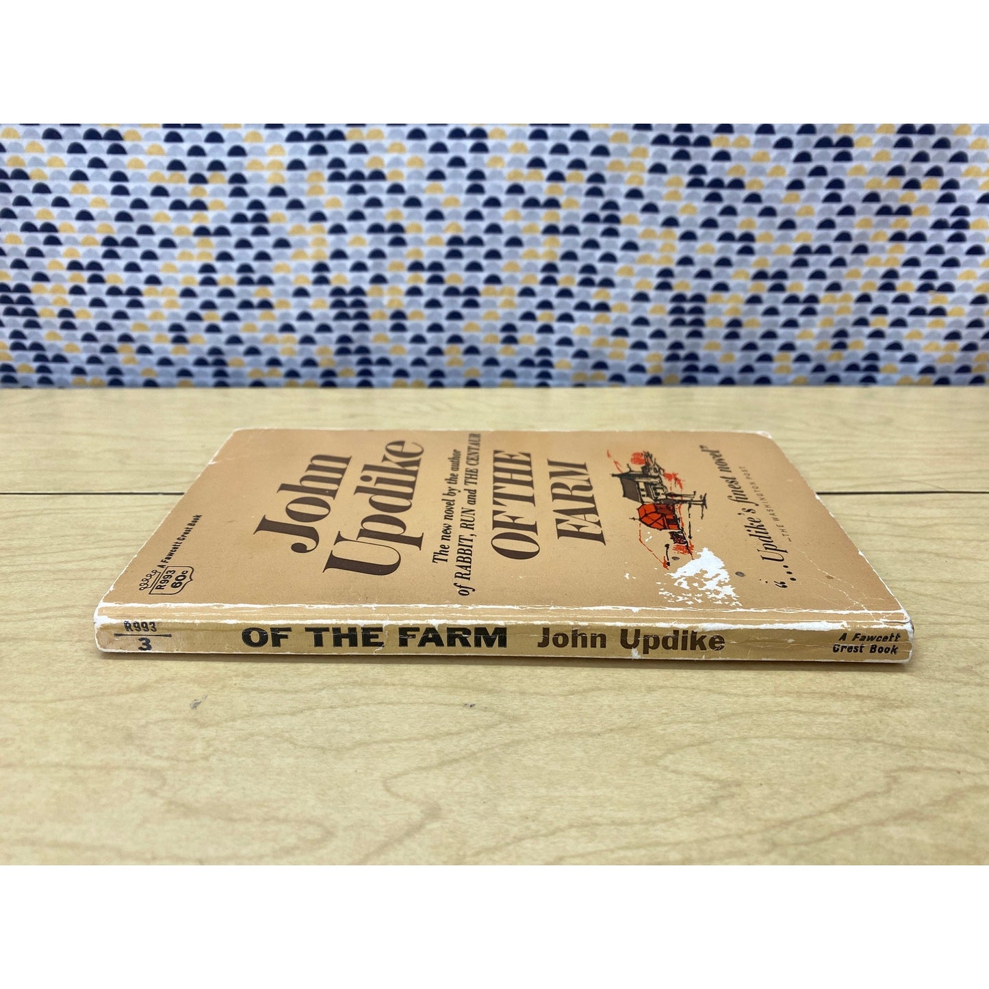 Of the Farm - John Updike - Vintage Paperback Book - Fawcett Crest Edition