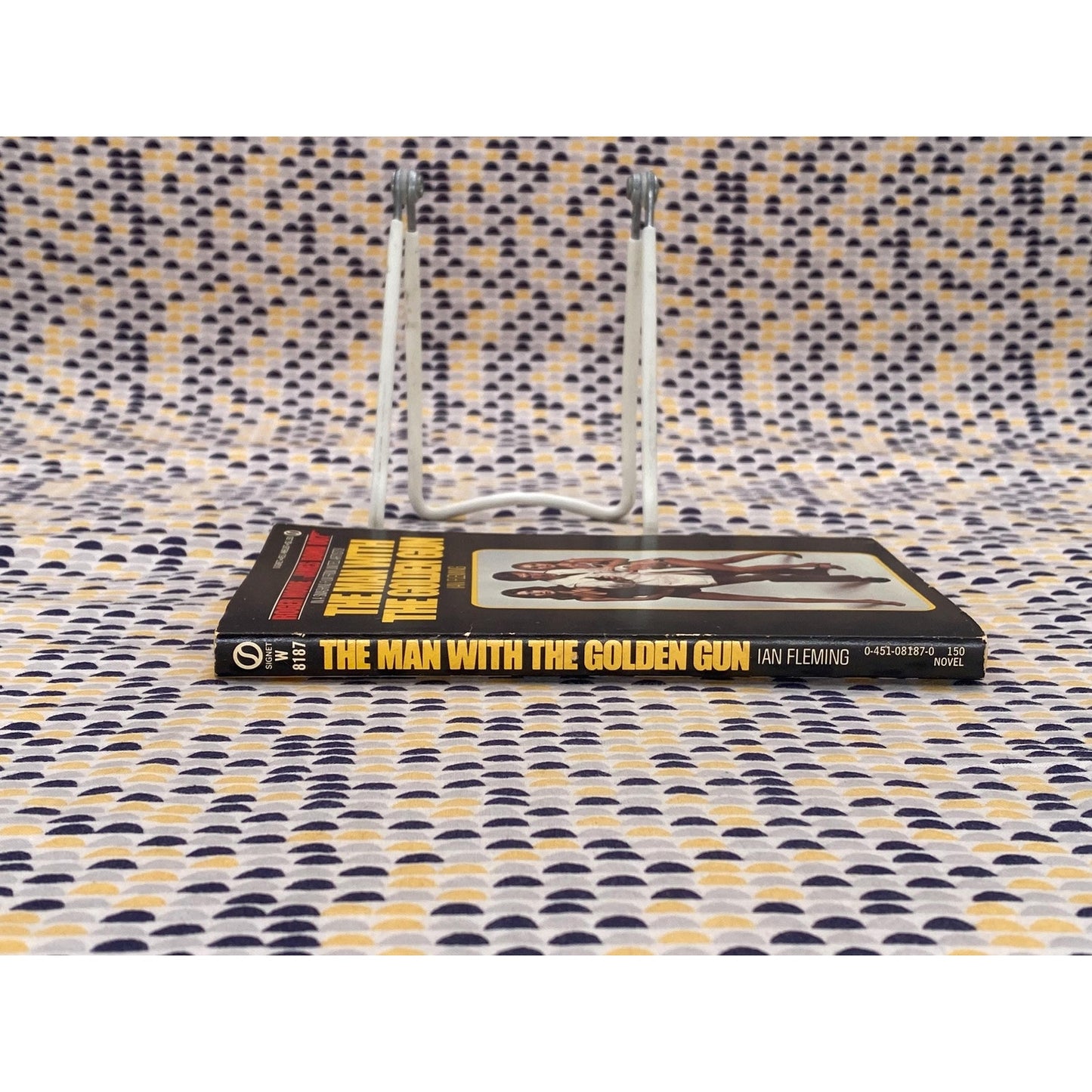 The Man with the Golden Gun - Ian Fleming - James Bond - Movie Tie in - Vintage Paperback Book