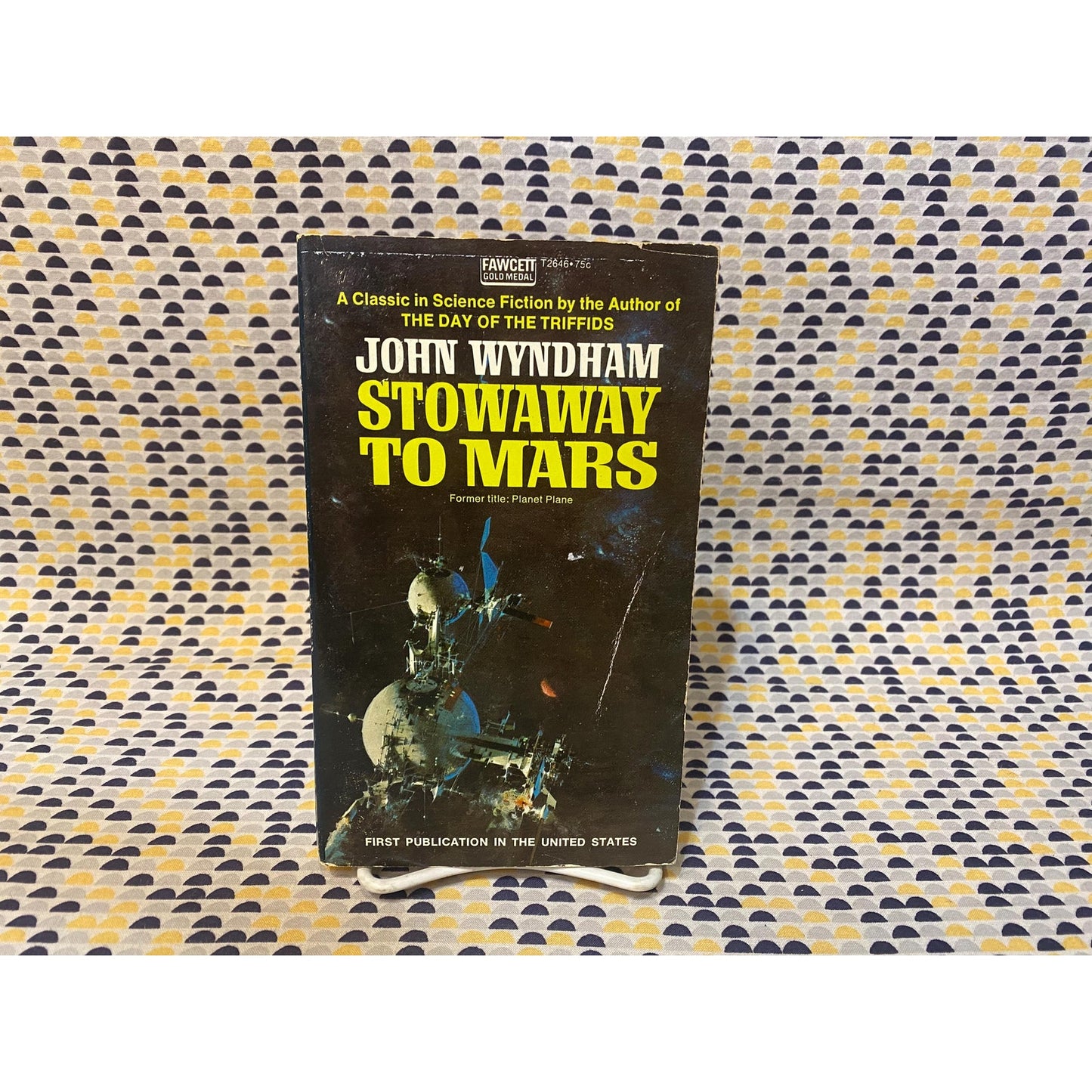 Stowaway to Mars - John Wyndham - Vintage Paperback -Fawcett Edition