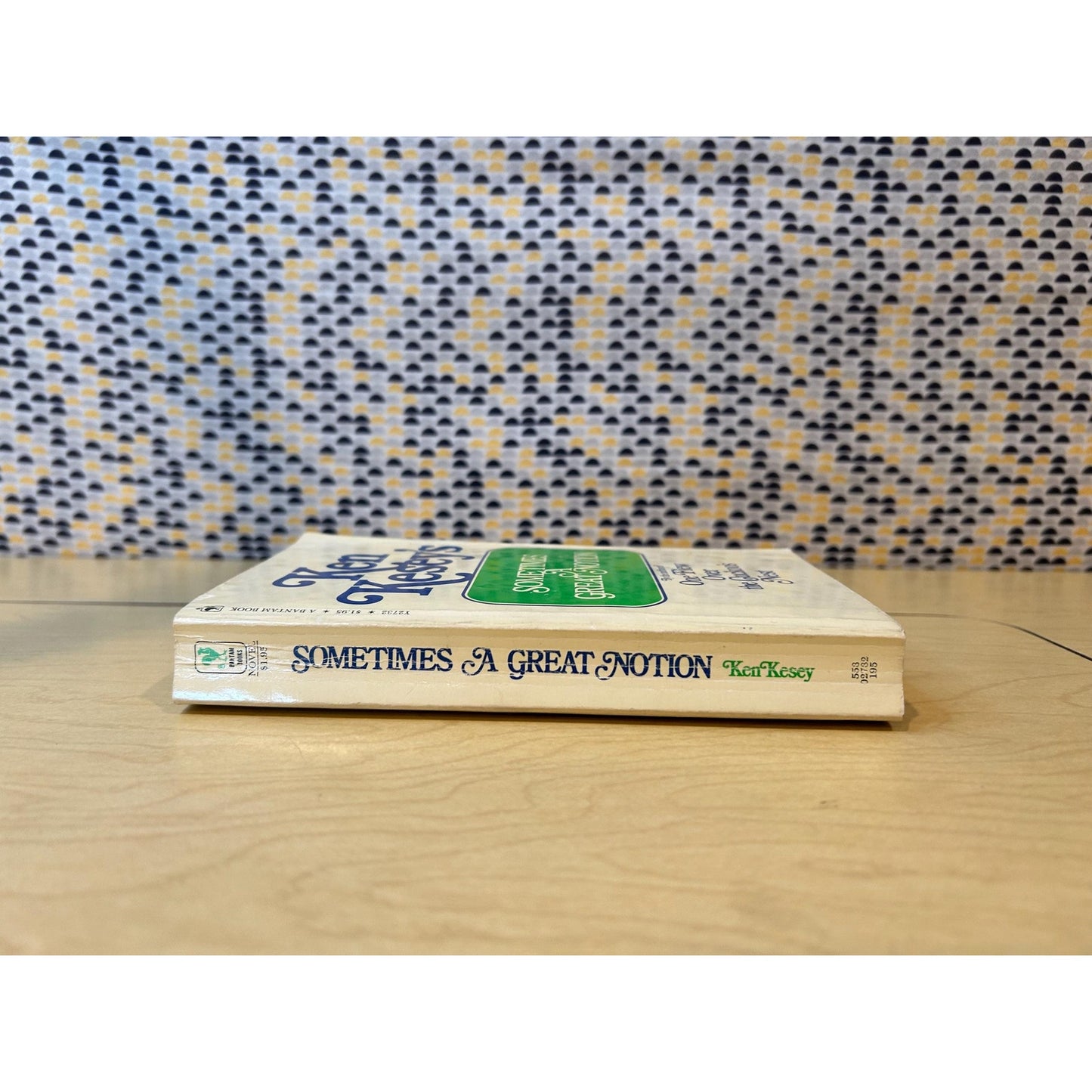 Sometimes a Great Notion - Ken Kesey - Vintage Paperback Book - Bantam Books