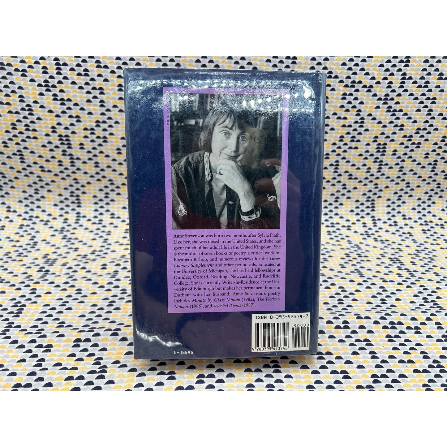 Bitter Fame - A Life of Sylvia Plath - Anne Stevenson - Houghton Mifflin Edition