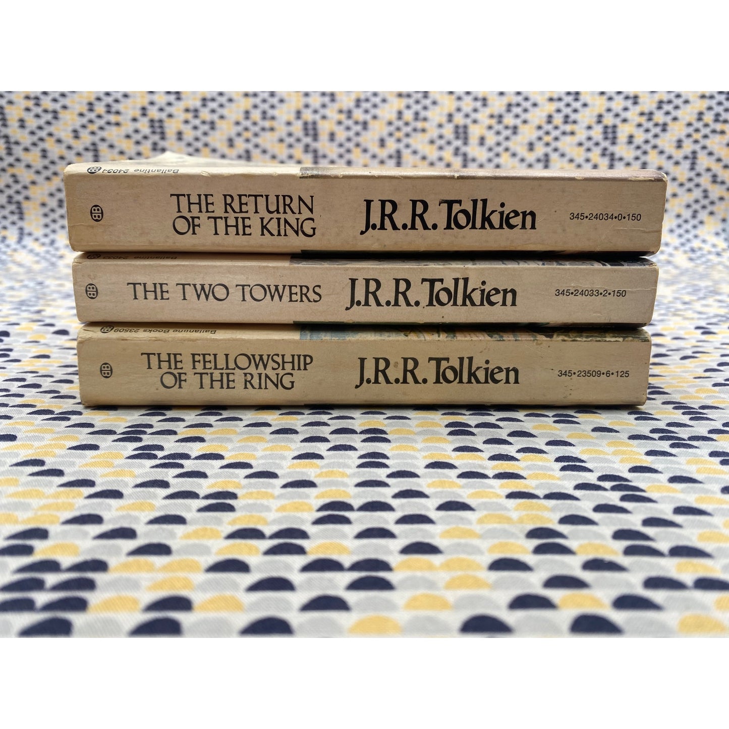 Lord of the Rings Trilogy - J.R.R. Tolkien - Ballantine Books Editions