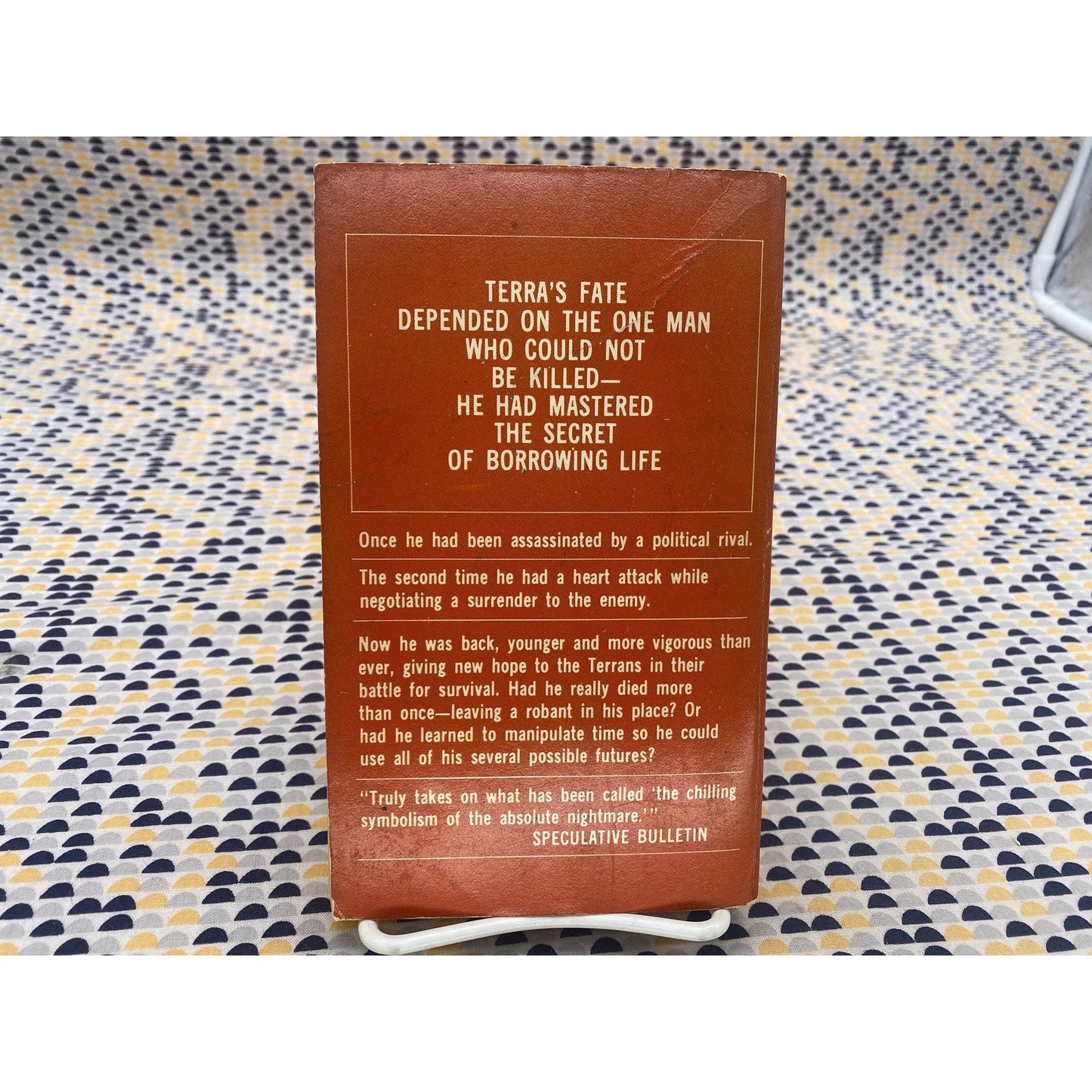 Now Wait For Last Year - Philip K. Dick - Vintage Paperback Book - Manor Books Edition