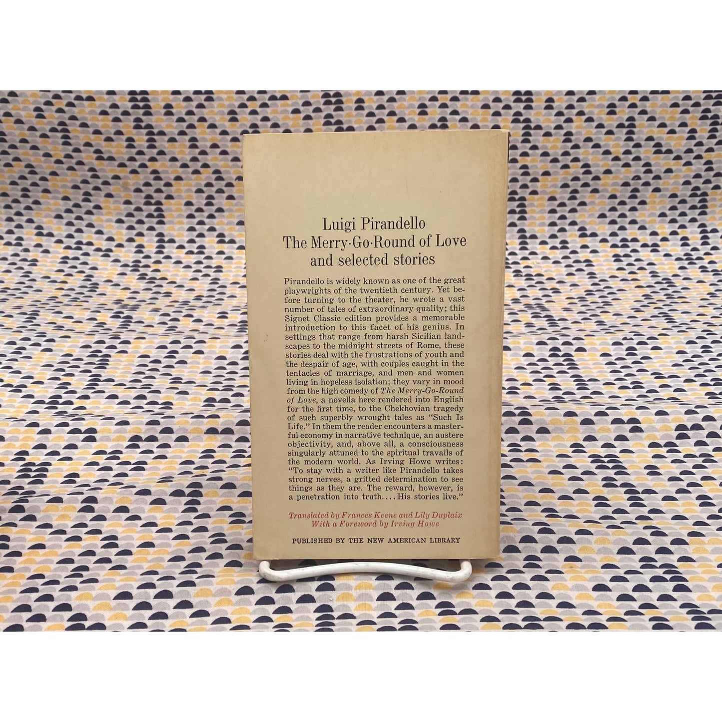 The Merry-Go-Round Of Love And Other Stories - Luigi Pirandello - Signet Edition