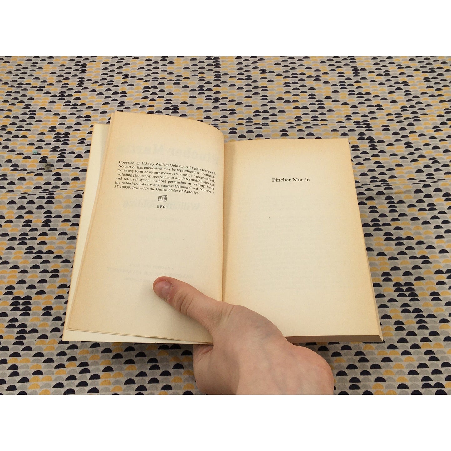 Pincher Martin - William Golding - HBJ - Paperback