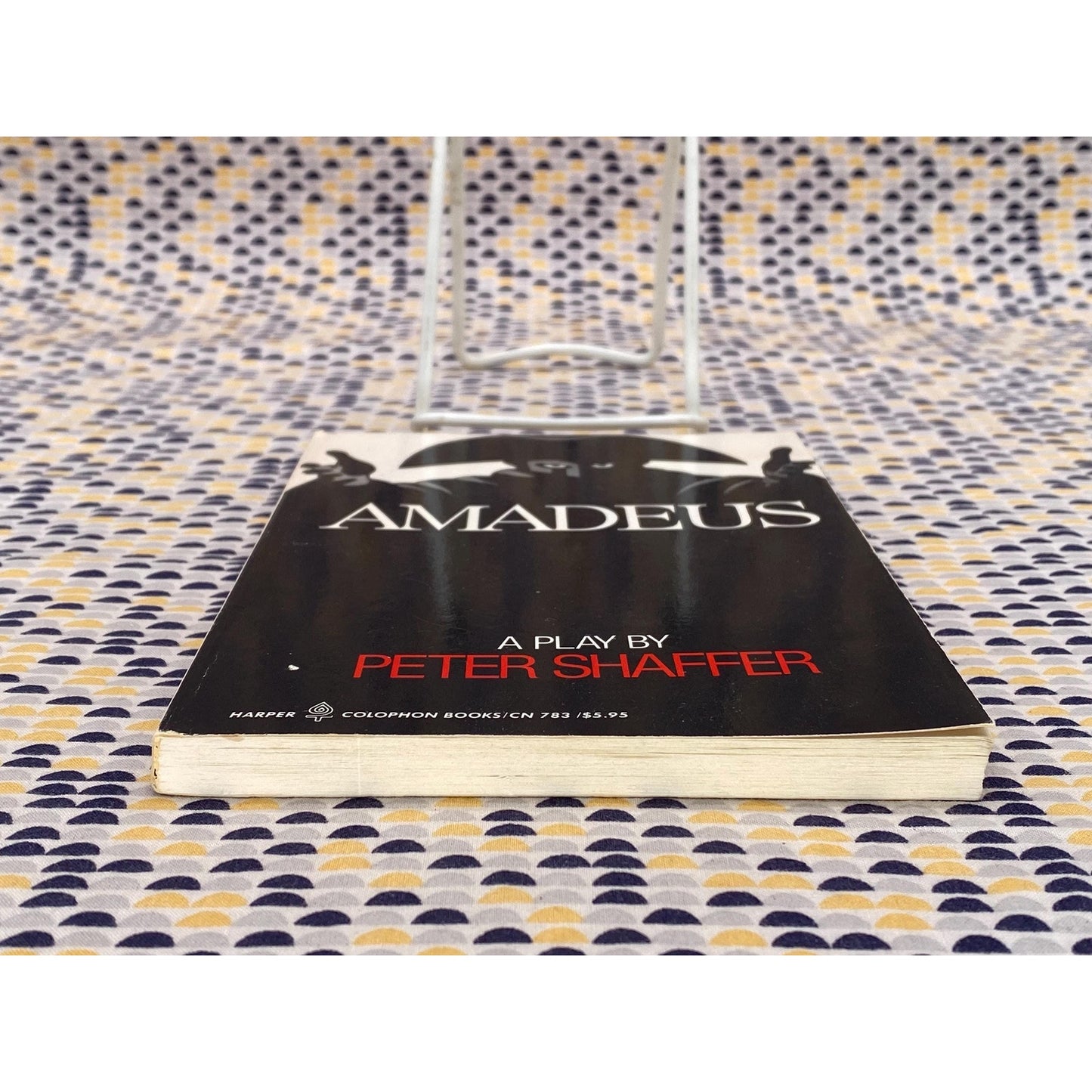 Amadeus - Peter Shaffer - Movie Tie In - Vintage Paperback - Harper Colophon