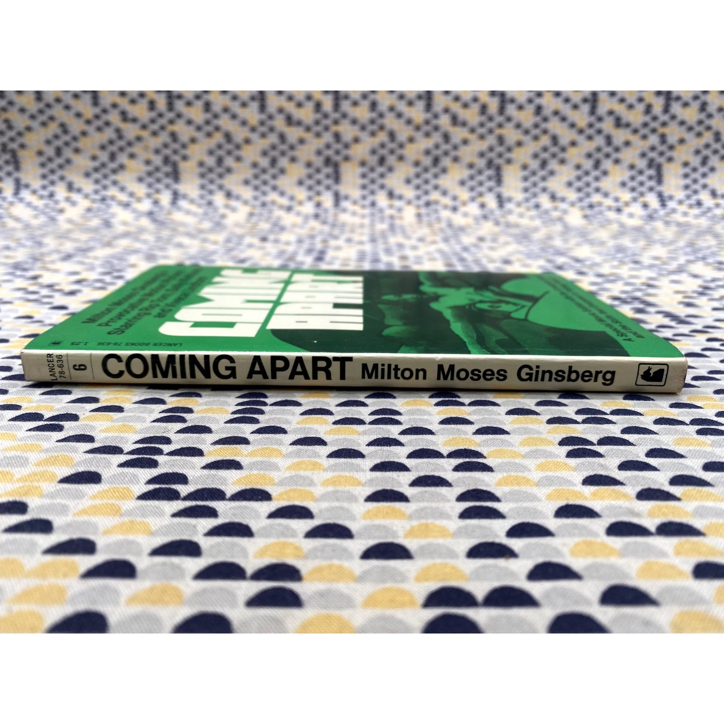 Coming Apart - Milton Moses Ginsberg - Lancer - Paperback