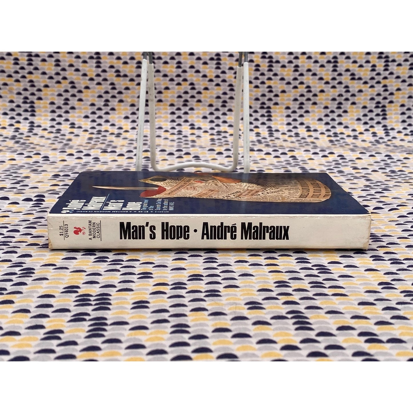 Man's Hope - André Malraux - Vintage Paperback Book - Bantam Edition