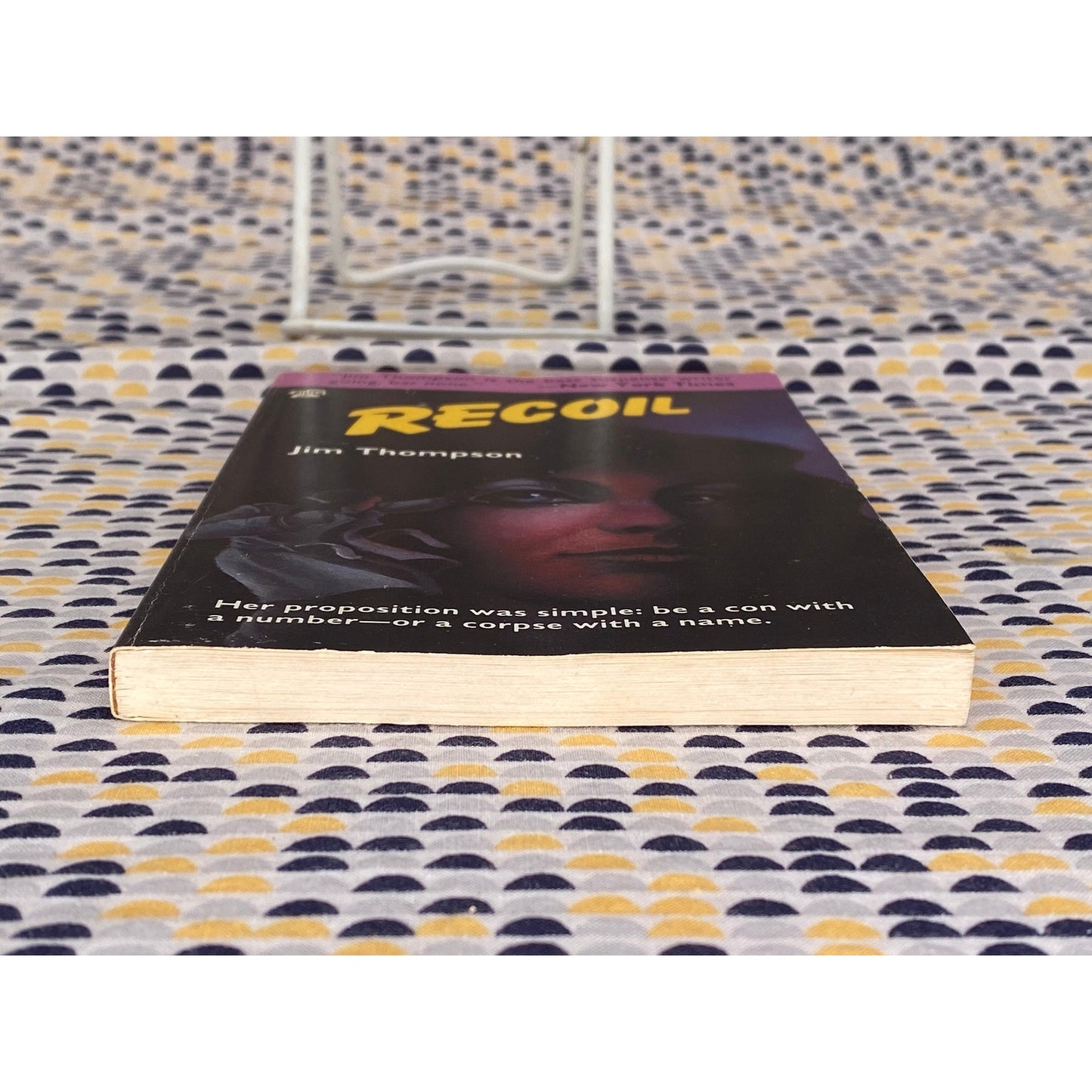 Recoil - Jim Thompson - Vintage Paperback Book - Black Lizard Edition