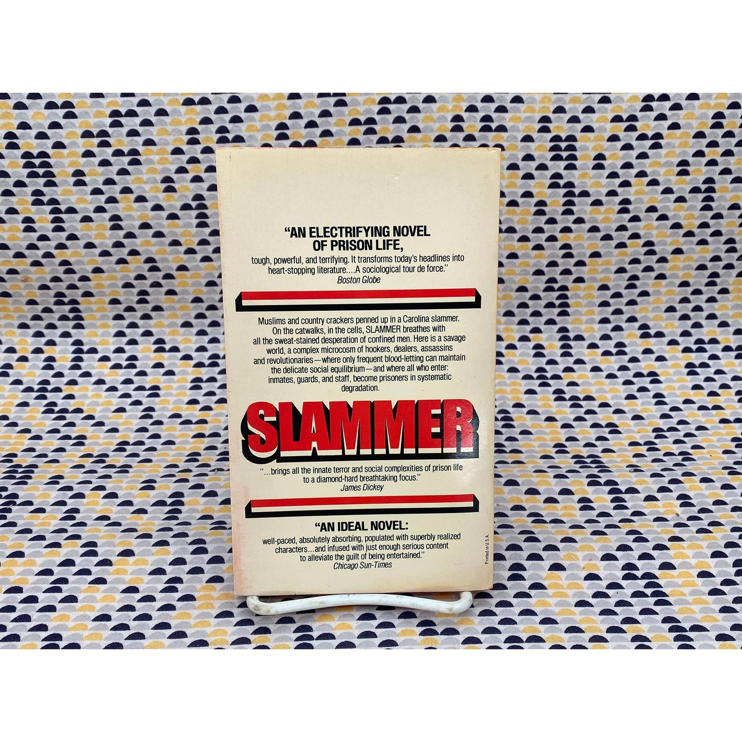Slammer - Ben Greer - Vintage Paperback Book - 1977 Avon Edition
