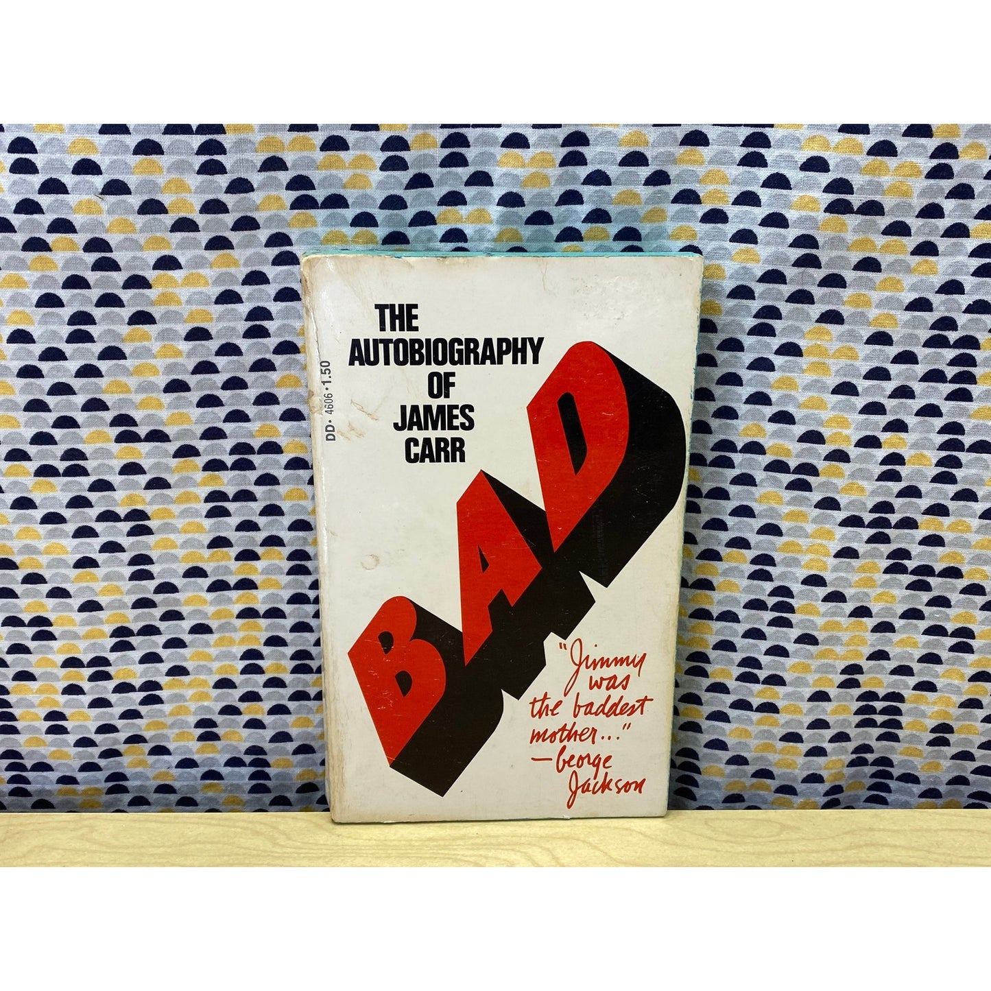 Bad - The Autobiography of James Carr - Vintage Paperback - 1975 First Printing