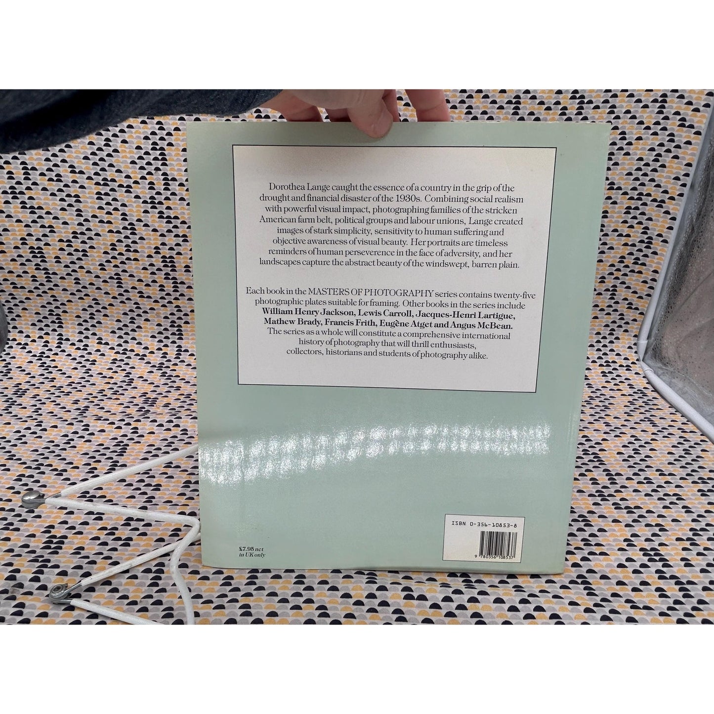 Masters Of Photography: Dorothea Lange - Jan Arrow, text- Macdonald & Co Edition