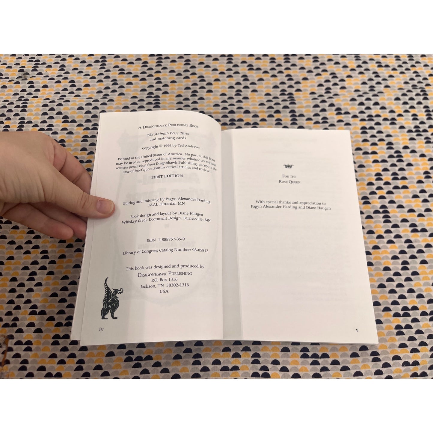 The Animal-Wise Tarot - Ted Andrews - Dragonhawk Publishing - Paperback