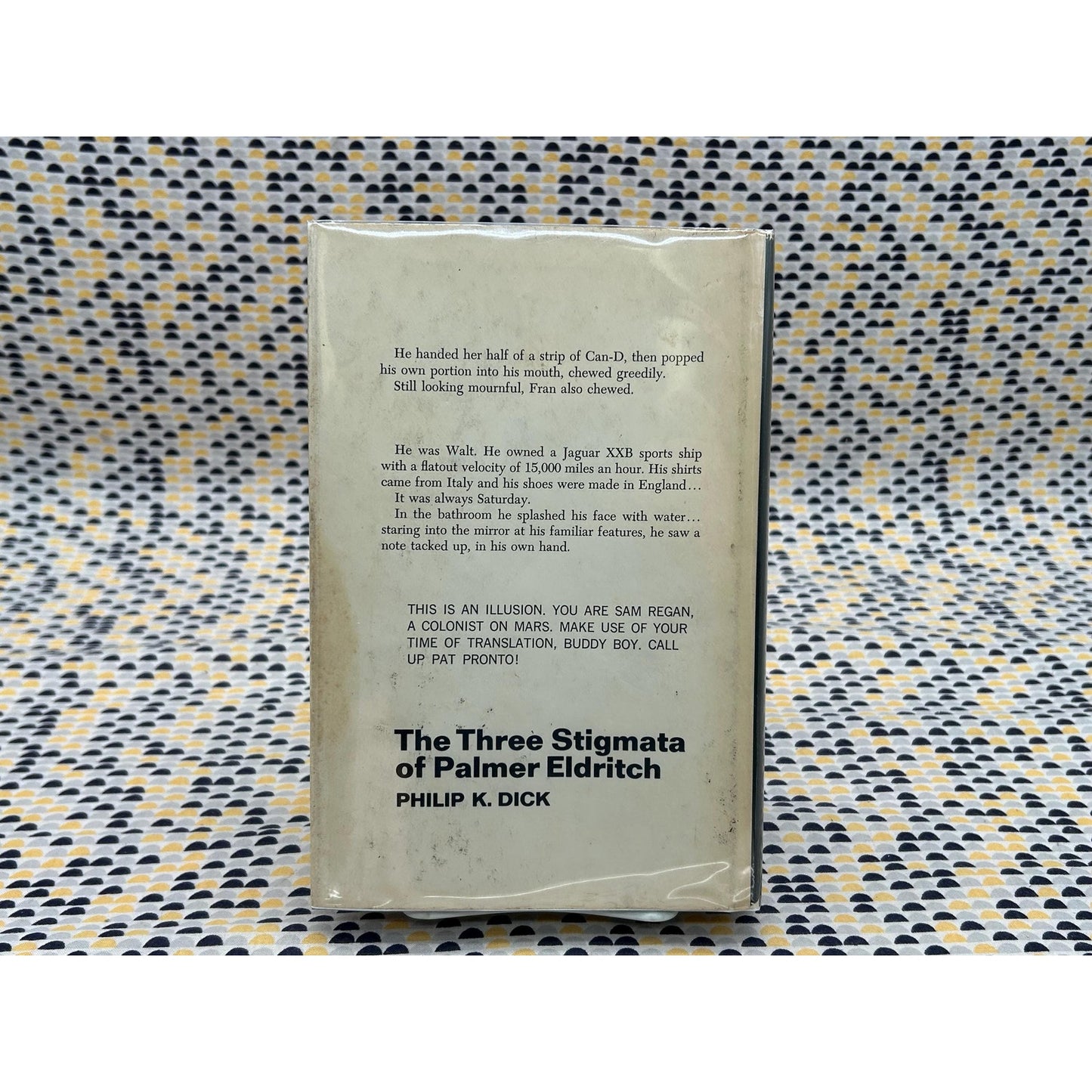 The Three Stigmata of Palmer Eldritch - Philip K. Dick - Vintage Hardcover Book - Doubleday Science Fiction - Club Edition